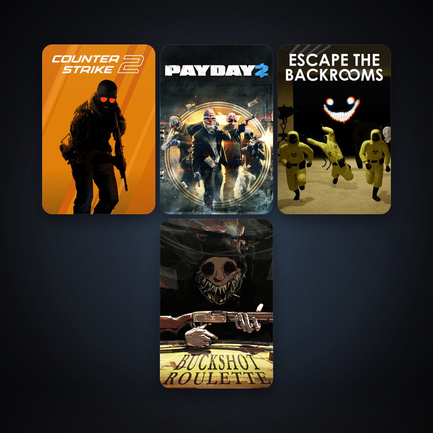 CS2 Prime + PAYDAY 2, 8 games, clean — HabibiAccounts