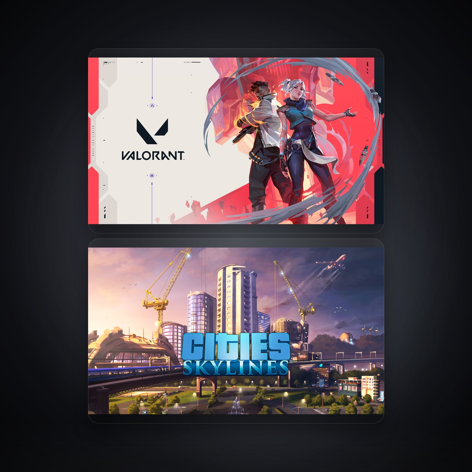 Epic VALORANT + Cities Skylines — TH — 3 games — HabibiAccounts