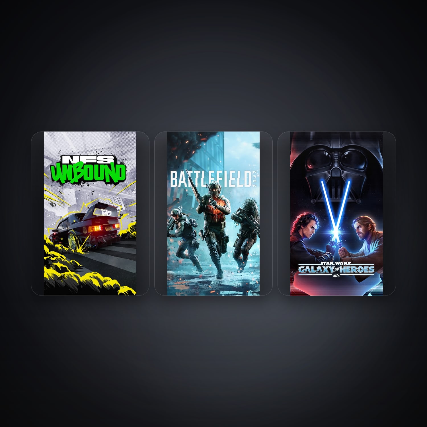 Need for Speed Unbound & STAR WARS Battlefront II | 7 Games — HabibiAccounts