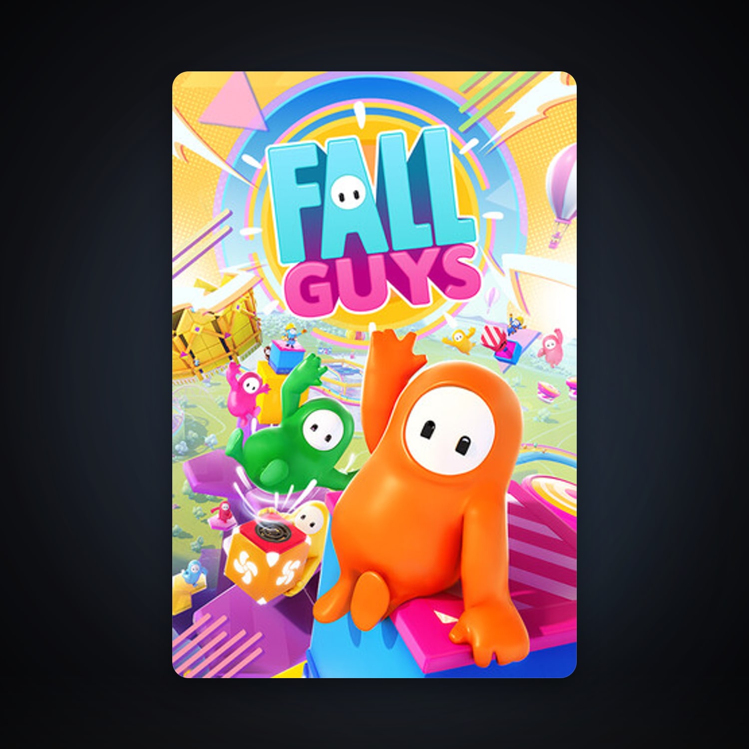 هالحساب ستيم فلين، Fall Guys، 1 لعبة، صامد واضح — HabibiAccounts