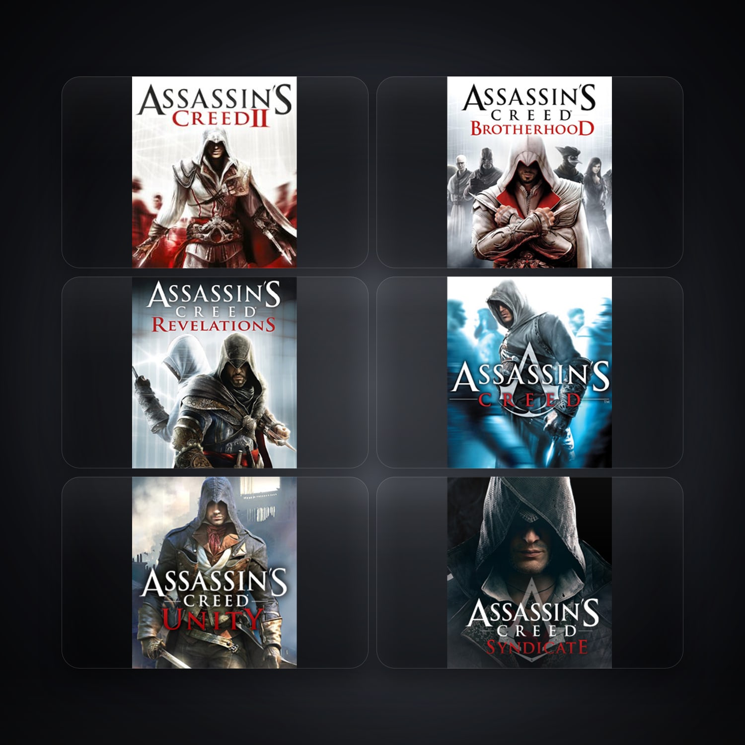 Assassin's Creed II & Assassin's Creed Brotherhood | 8 Games — HabibiAccounts