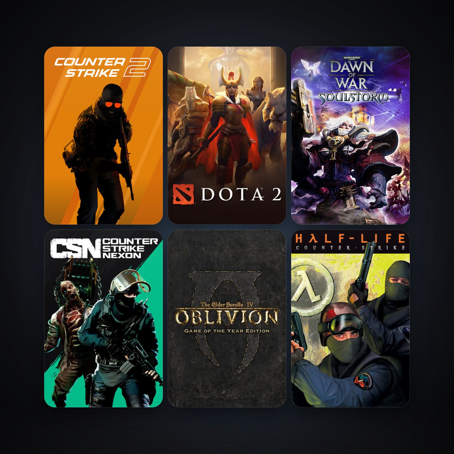 Counter-Strike + Half-Life: Opposing Force, 27 games, clean — HabibiAccounts