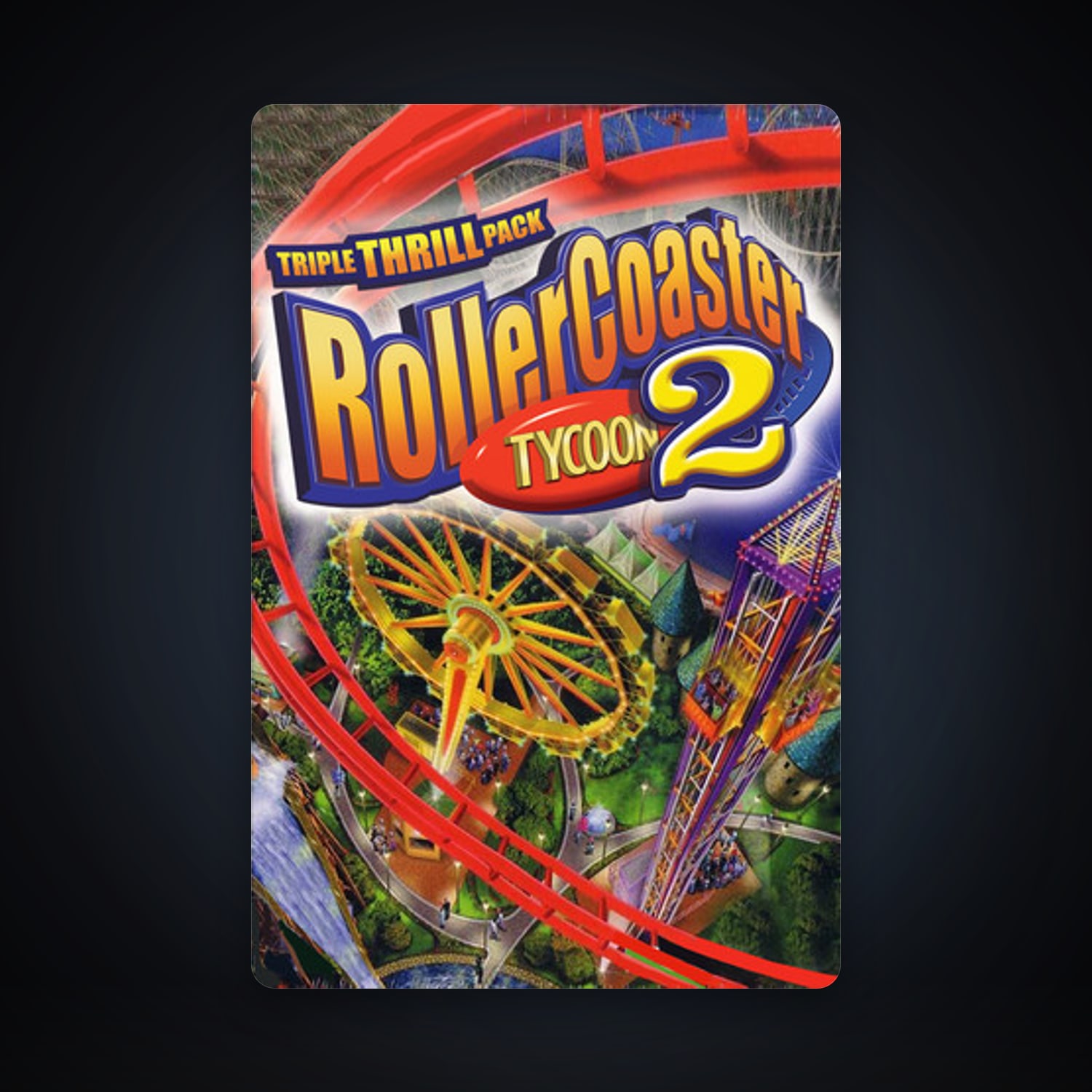 RollerCoaster Tycoon 2: Triple Thrill Pack, 1 games, clean — HabibiAccounts