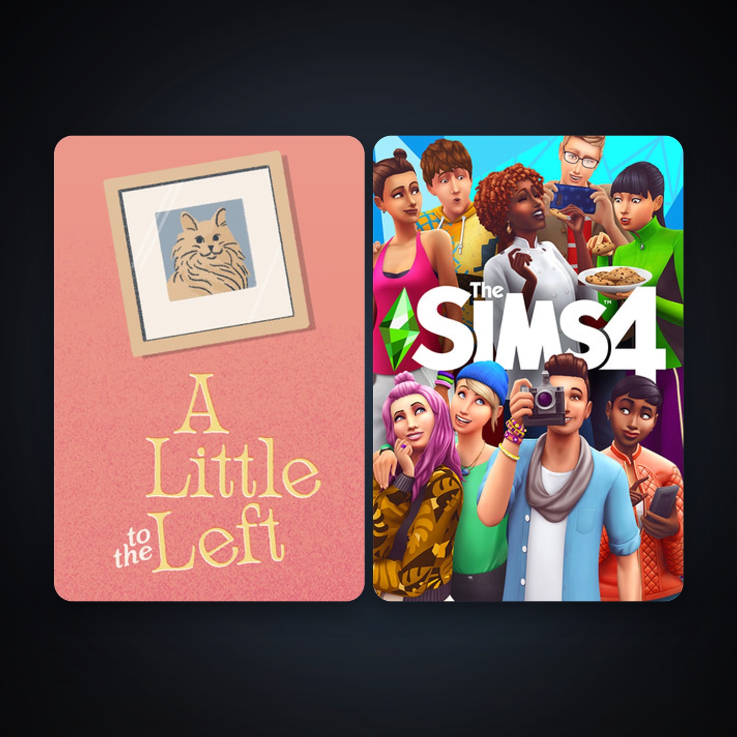 The Sims 4 + A Little to the Left, 3 games, clean — HabibiAccounts