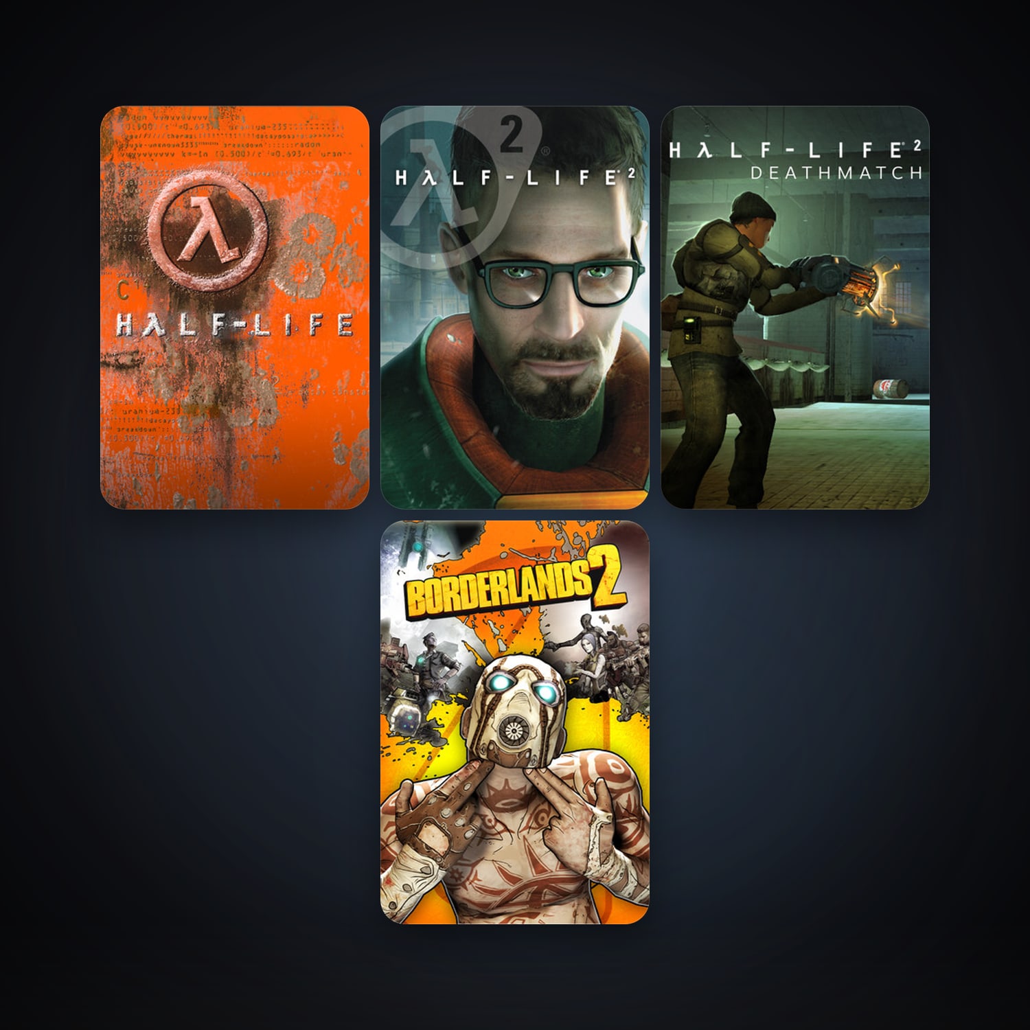 Steam account: Half-Life + Half-Life 2, 7 games, clean — HabibiAccounts