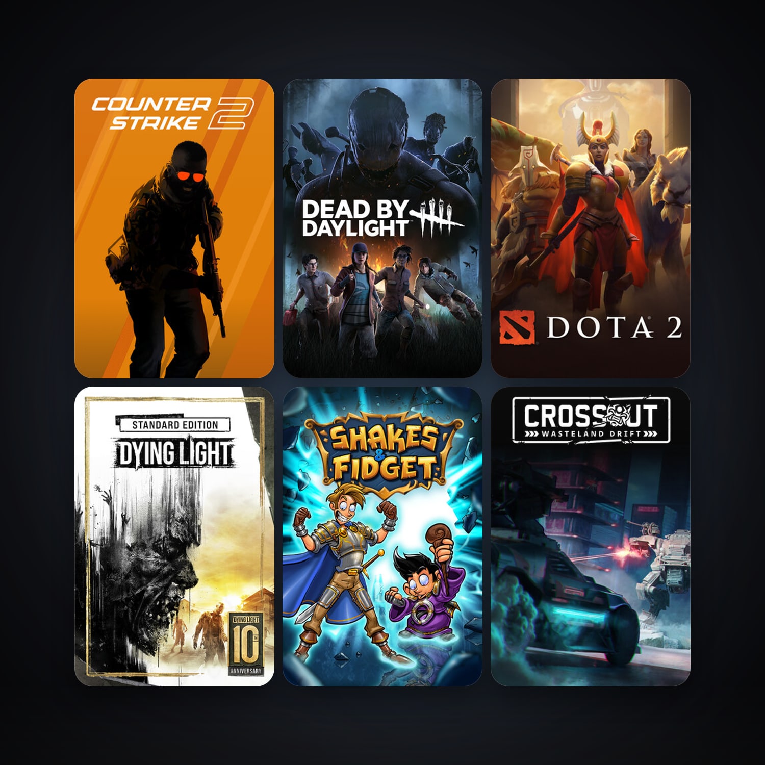 Dota 2 + CS2 Prime, 26 games, Steam 15, clean — HabibiAccounts