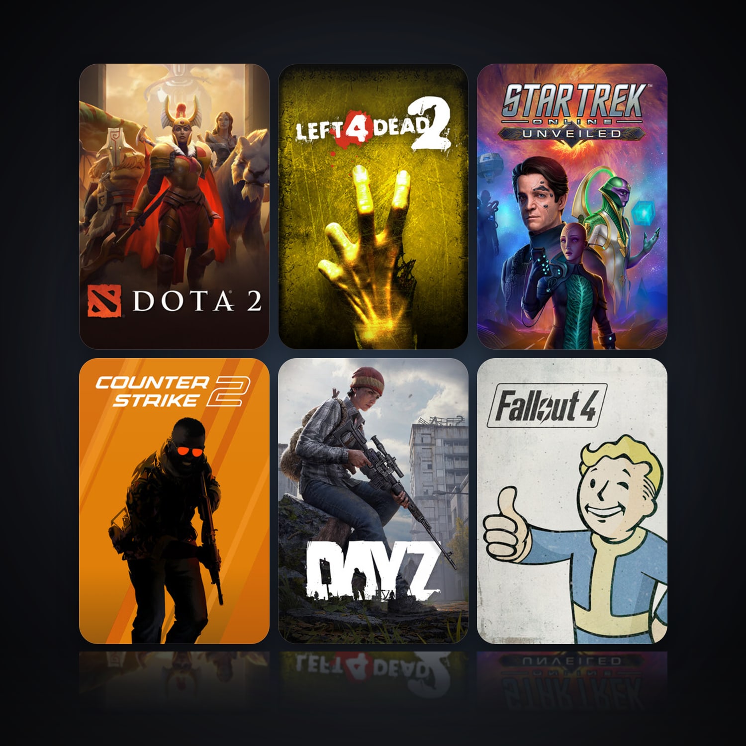 Dota 2 & Left 4 Dead 2 | لفل 10 | 77 لعبة | ⚠️ عليه بان — HabibiAccounts