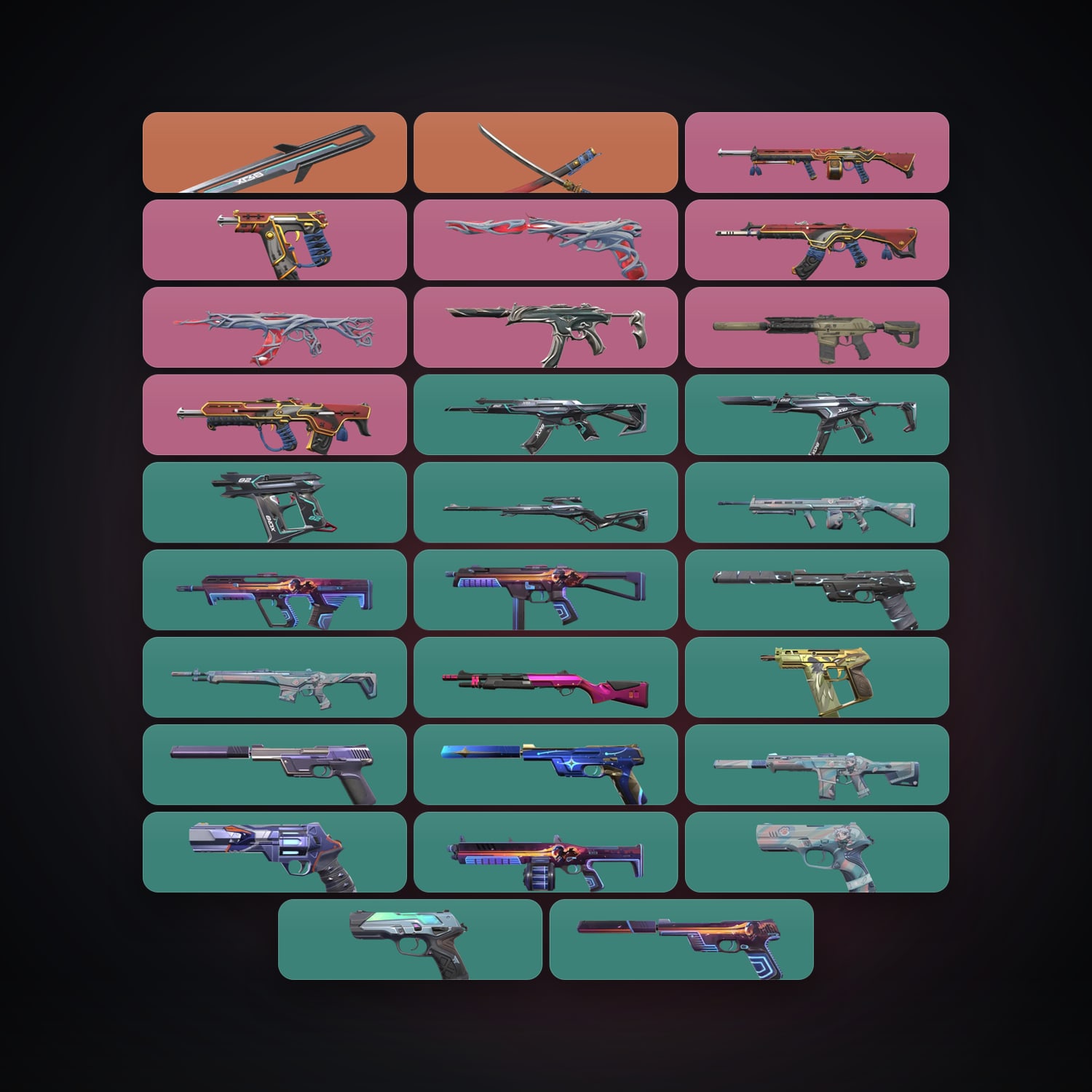 KR Bronze 2 locker — 2 knives, 29 skins, lvl 92 — HabibiAccounts