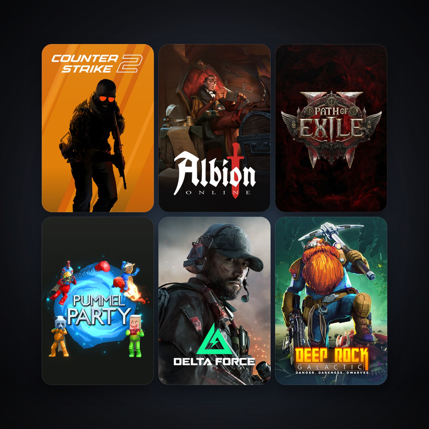 CS2 Prime + Wallpaper Engine, 12 games, clean — HabibiAccounts