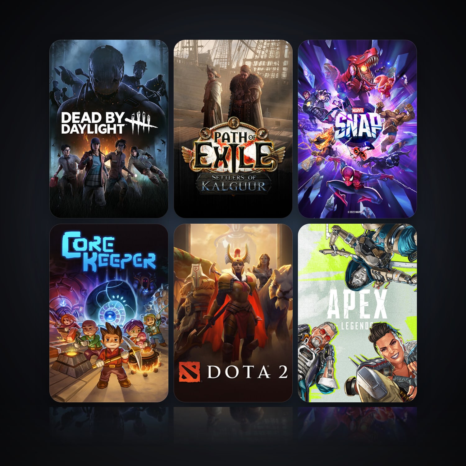 Dead by Daylight & Path of Exile | 16 Games | Clean — HabibiAccounts