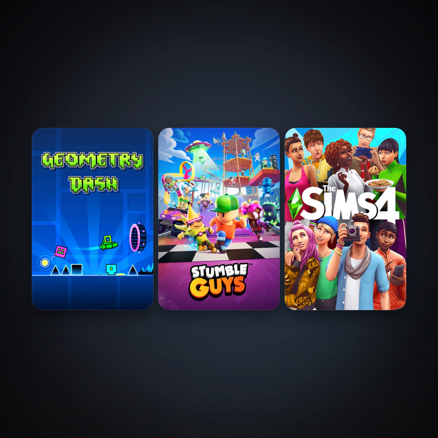 Free CS2 (No Prime) + Geometry Dash, 8 games, clean — HabibiAccounts