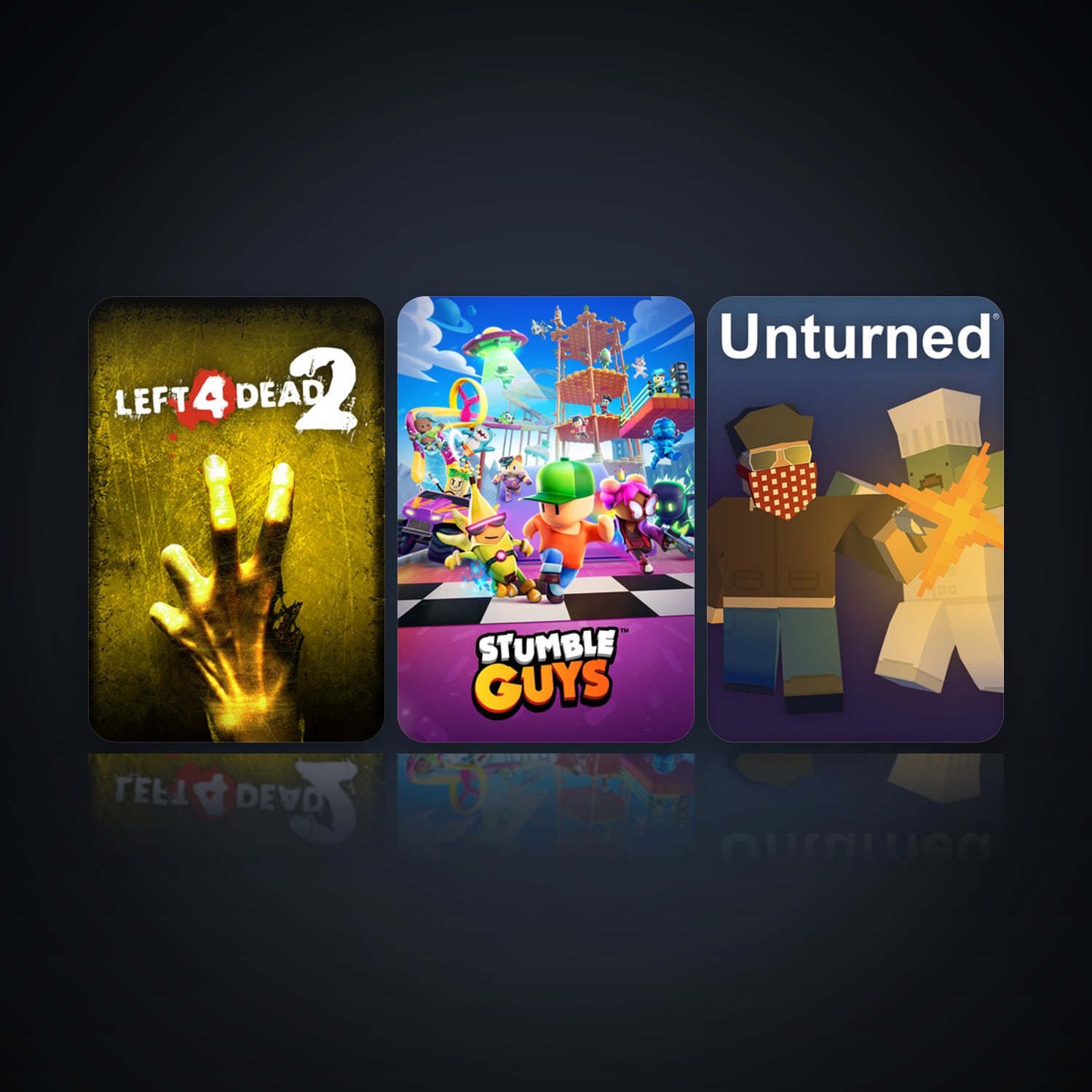 Left 4 Dead 2 & Stumble Guys — HabibiAccounts