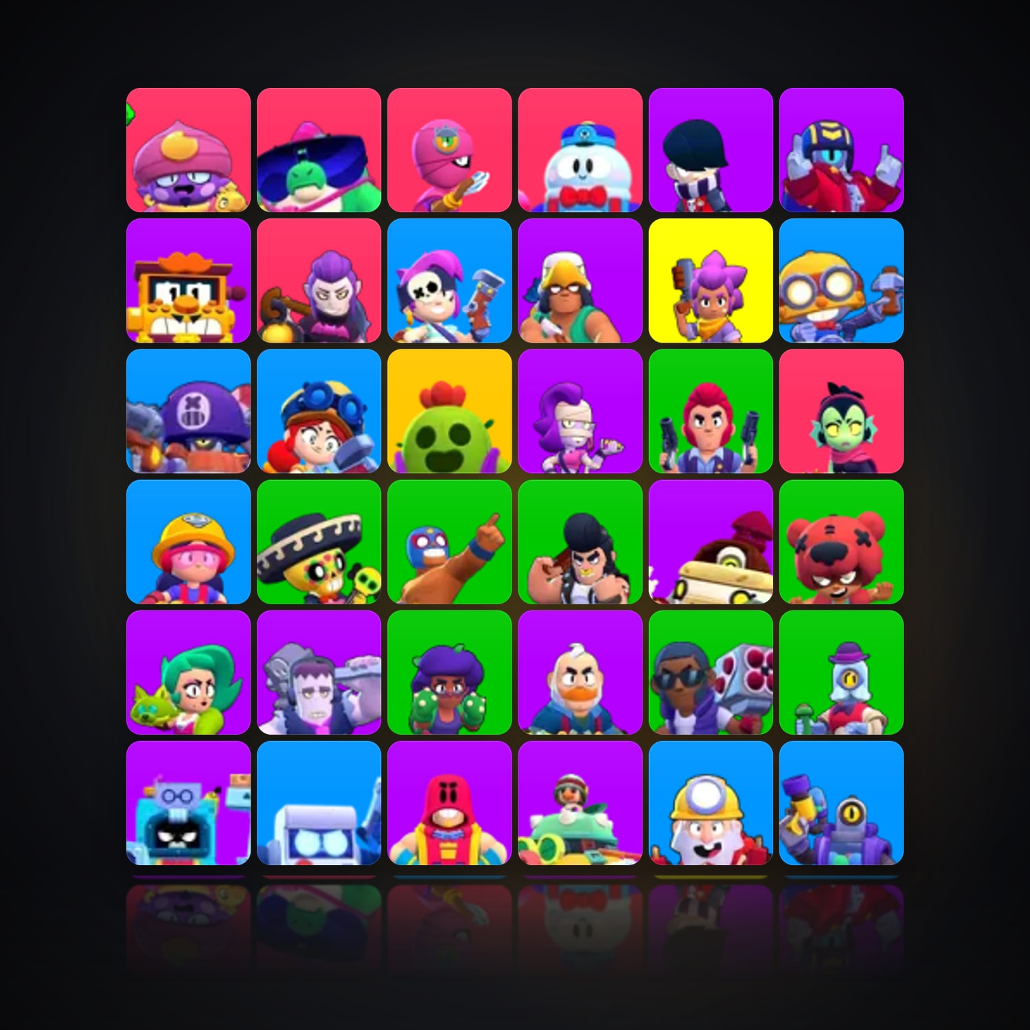 56 Brawlers | 9.6K Trophies — HabibiAccounts