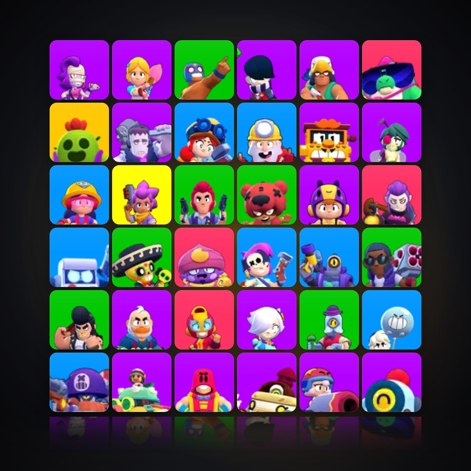 43 Brawlers | 9.9K Trophies — HabibiAccounts
