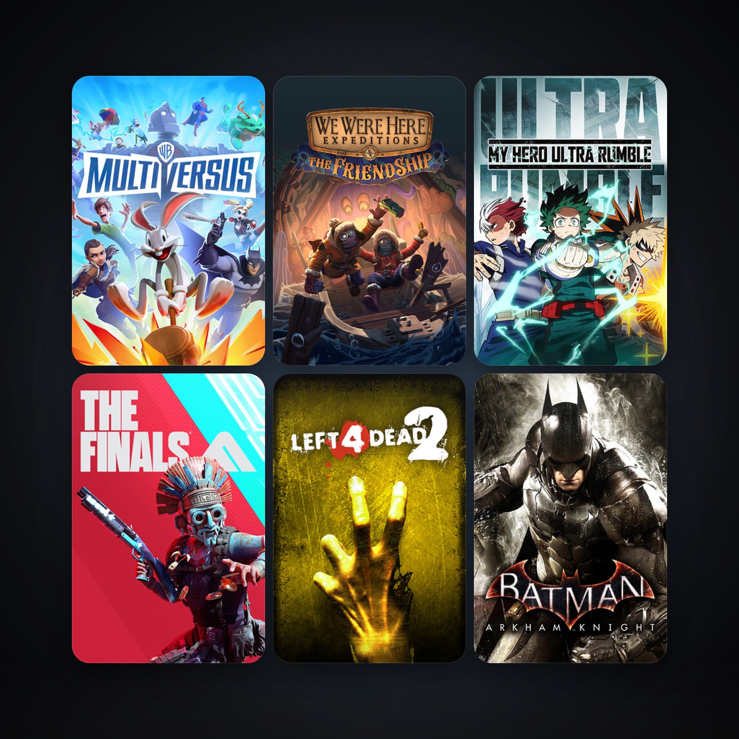 Left 4 Dead 2 + Batman: Arkham Knight, 9 games, clean — HabibiAccounts