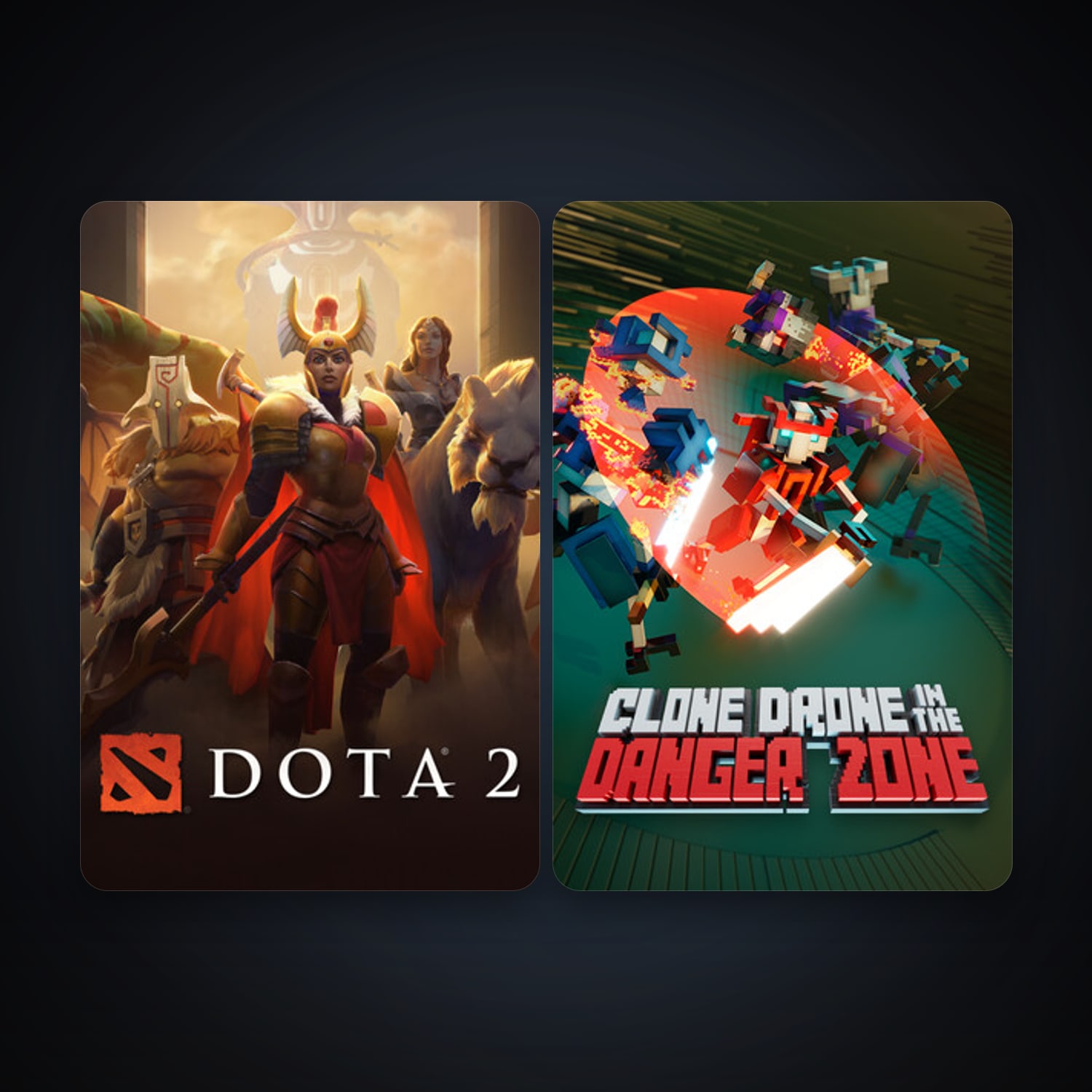 Dota 2 + Free CS2 (No Prime), 4 games, clean — HabibiAccounts