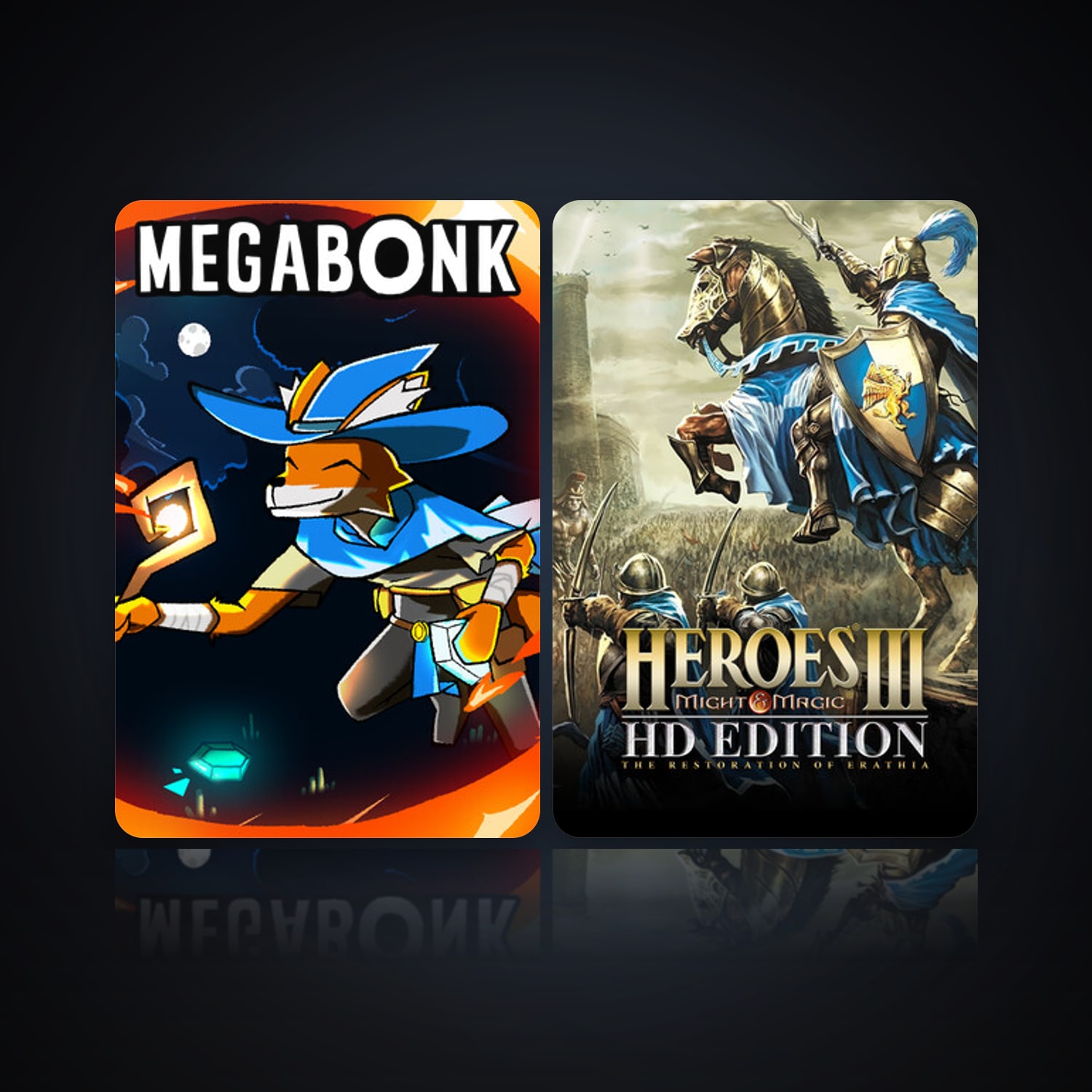 Megabonk & Heroes of Might & Magic III - HD Edition — HabibiAccounts
