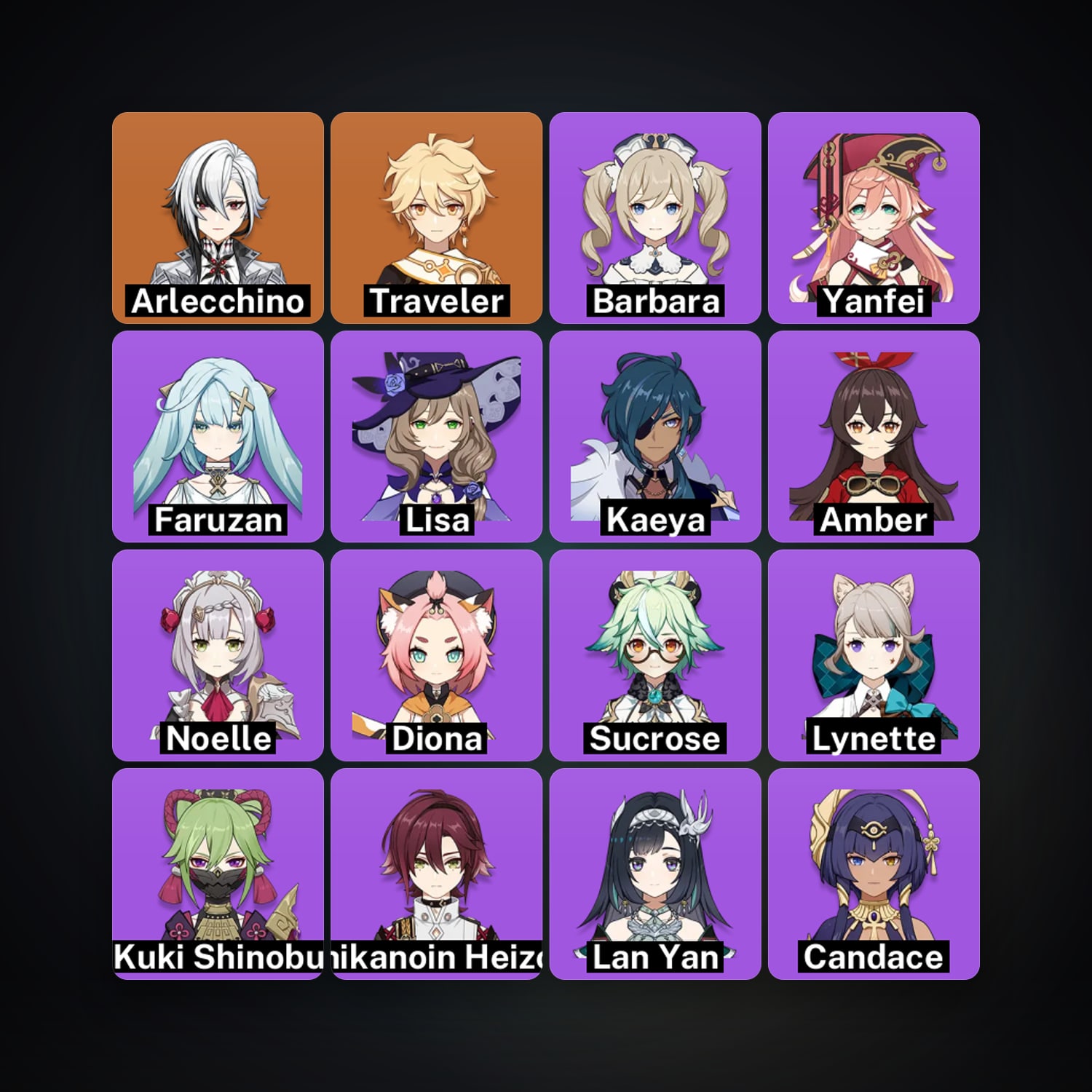 Genshin Impact | AR 25 | 17 Chars | 1× 5★ — HabibiAccounts