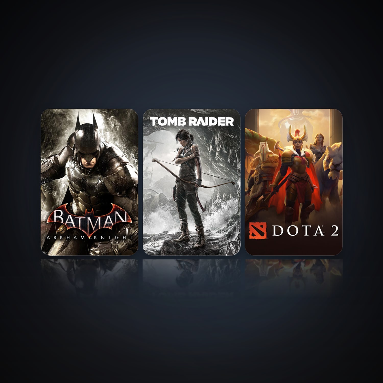 Batman: Arkham Knight & Tomb Raider — HabibiAccounts