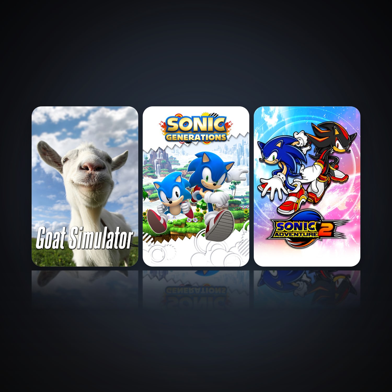 Goat Simulator & Sonic Generations Collection | Clean — HabibiAccounts