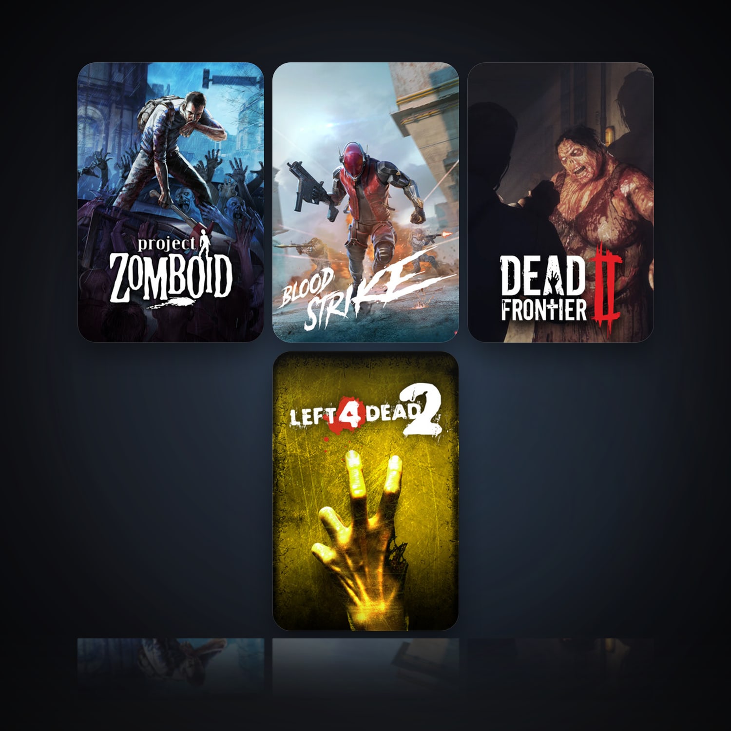 Project Zomboid & Blood Strike | 14 Games | Clean — HabibiAccounts