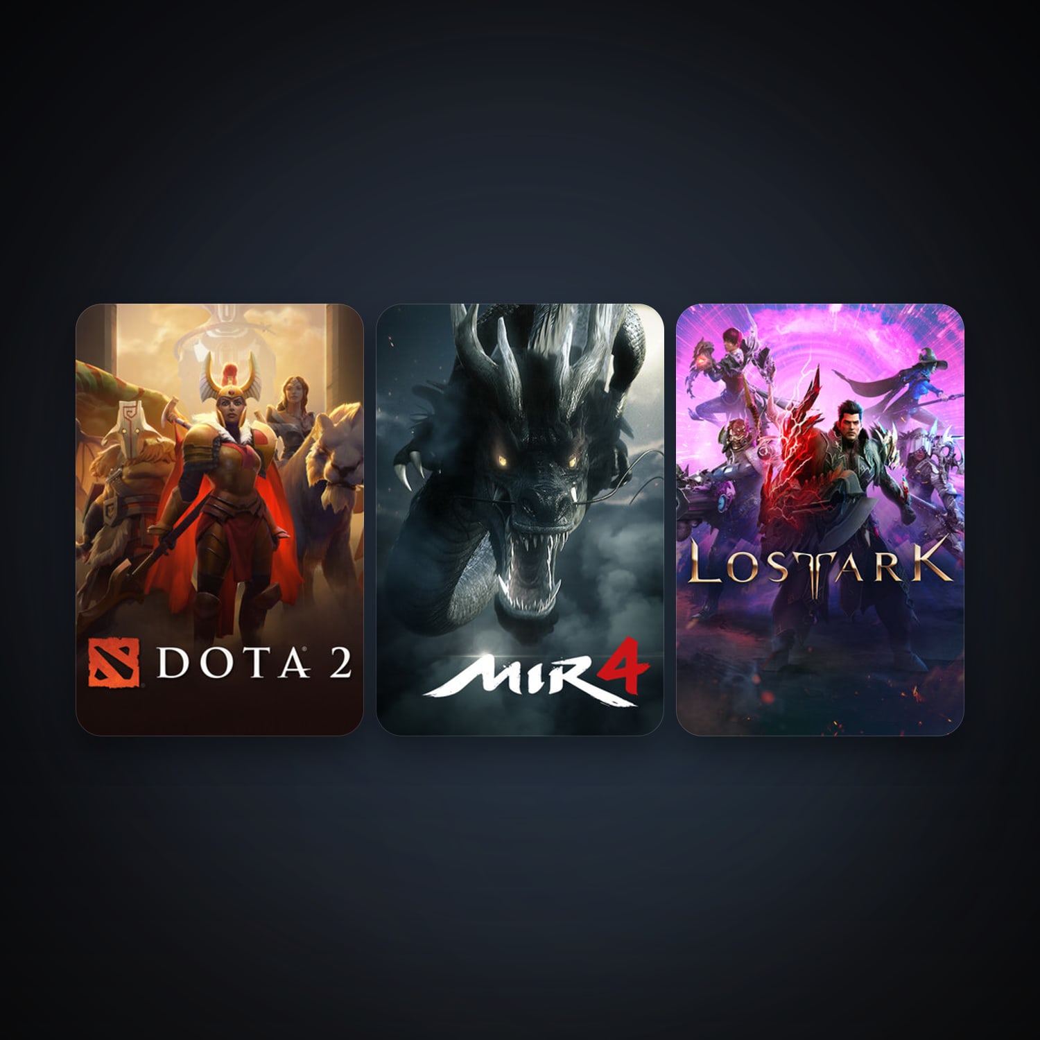 Dota 2 + Lost Ark, 3 games, clean — HabibiAccounts