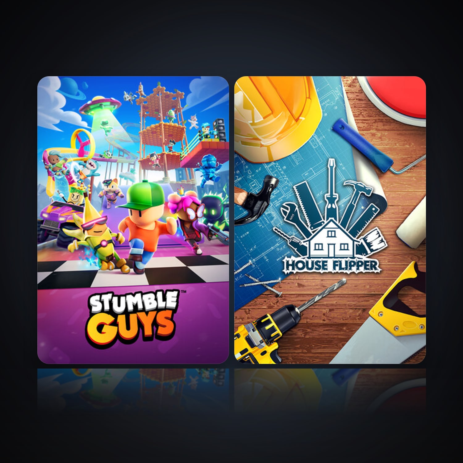 Stumble Guys & House Flipper | 10 Games | Clean — HabibiAccounts
