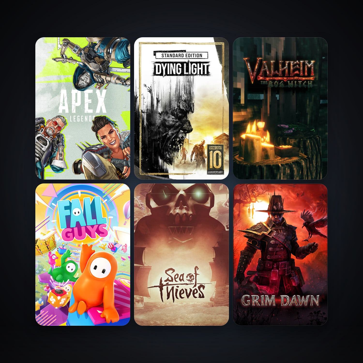 Grim Dawn + Dying Light, 23 games, clean — HabibiAccounts