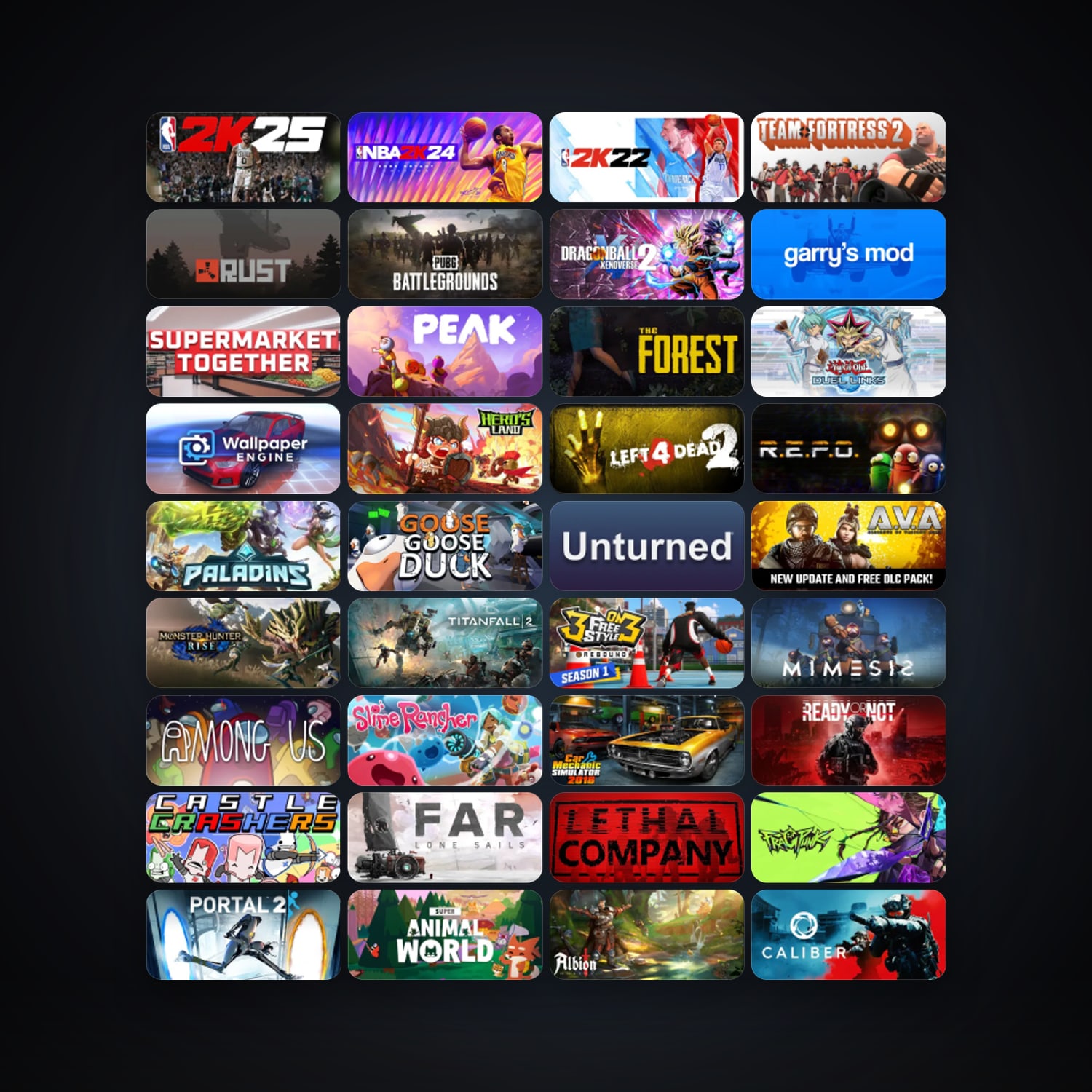 Steam account — 106 games, Steam 14, clean — HabibiAccounts