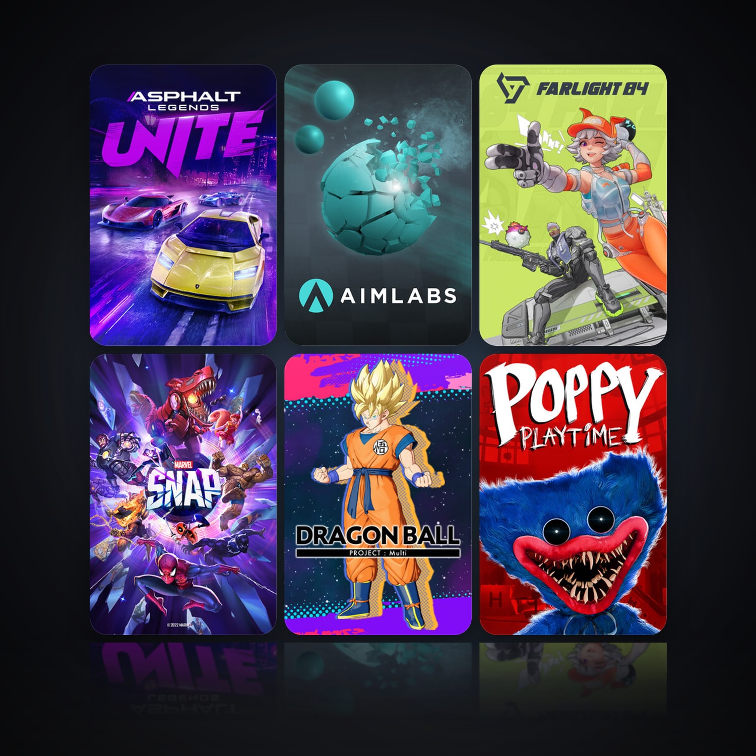 Asphalt Legends Unite & Aimlabs | 22 Games | Clean — HabibiAccounts