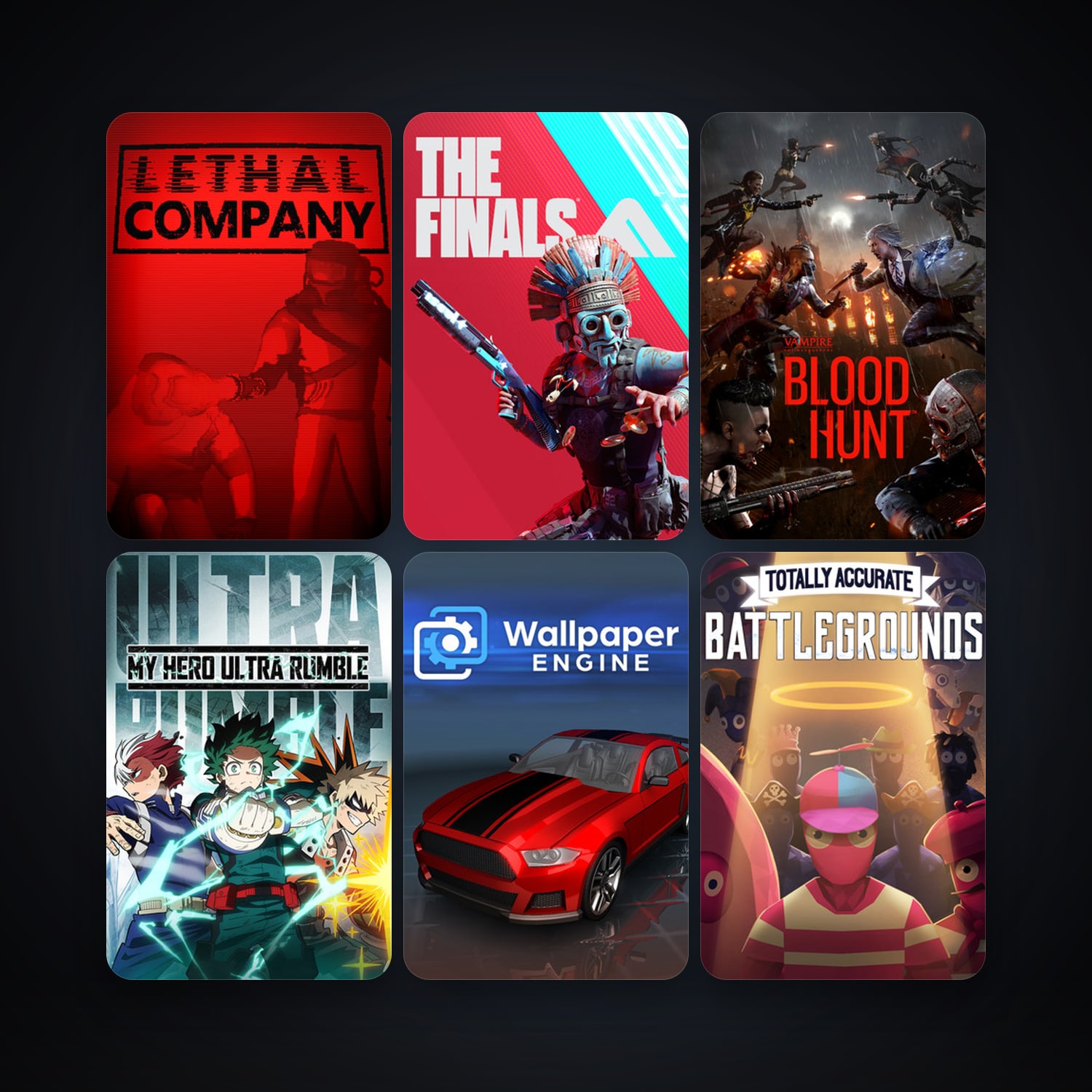 Lethal Company & THE FINALS | 16 Games | Clean — HabibiAccounts