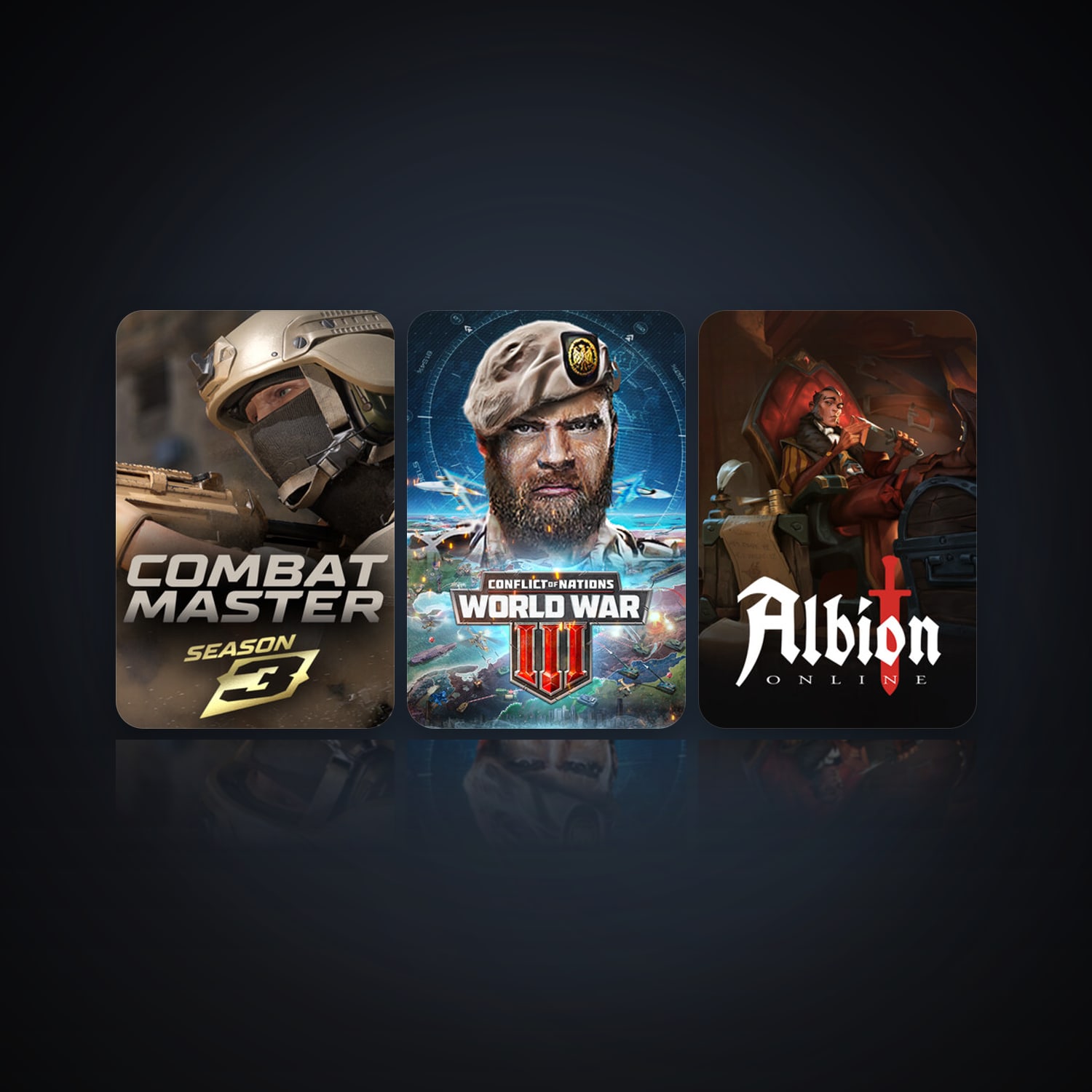 Combat Master: Season 1 & CONFLICT OF NATIONS: WORLD WAR 3 | Clean — HabibiAccounts