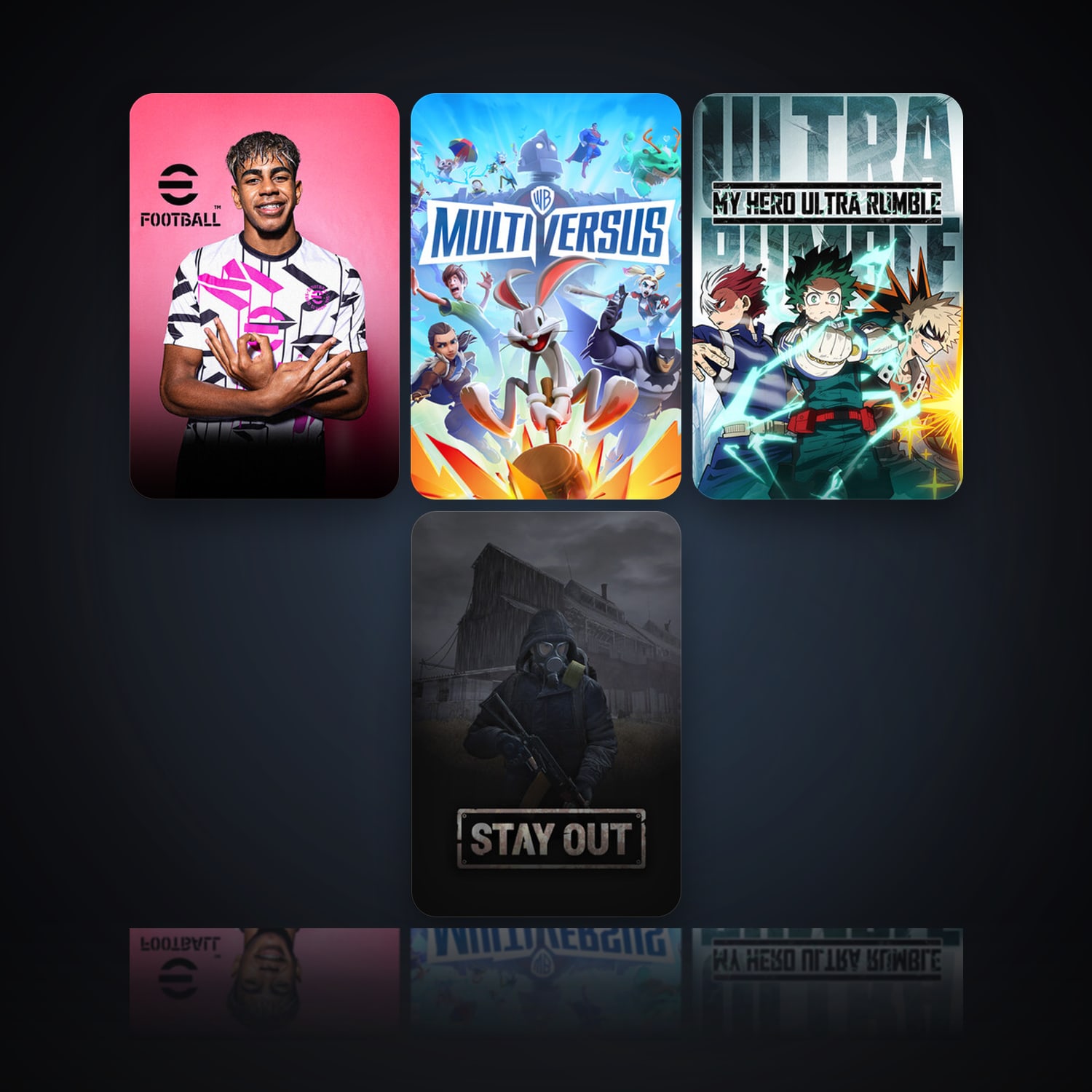 هالحساب ستيم فلين، Stay Out وMY HERO ULTRA RUMBLE، 8 لعبة، صامد واضح — HabibiAccounts
