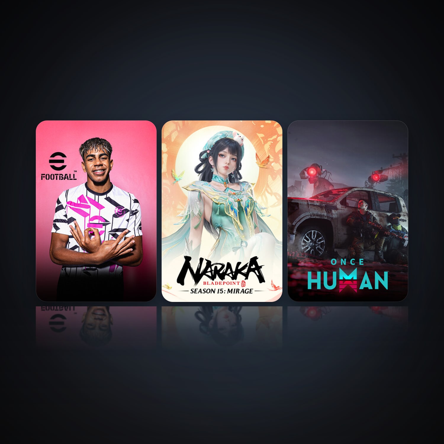 eFootball 2024 & NARAKA: BLADEPOINT | Clean — HabibiAccounts