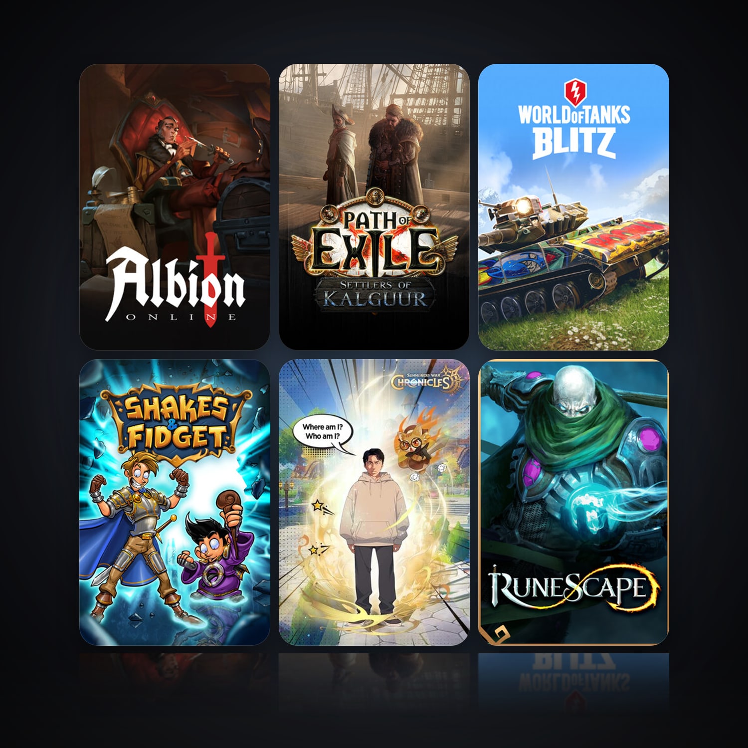 Albion Online & Path of Exile | 14 Games | Clean — HabibiAccounts