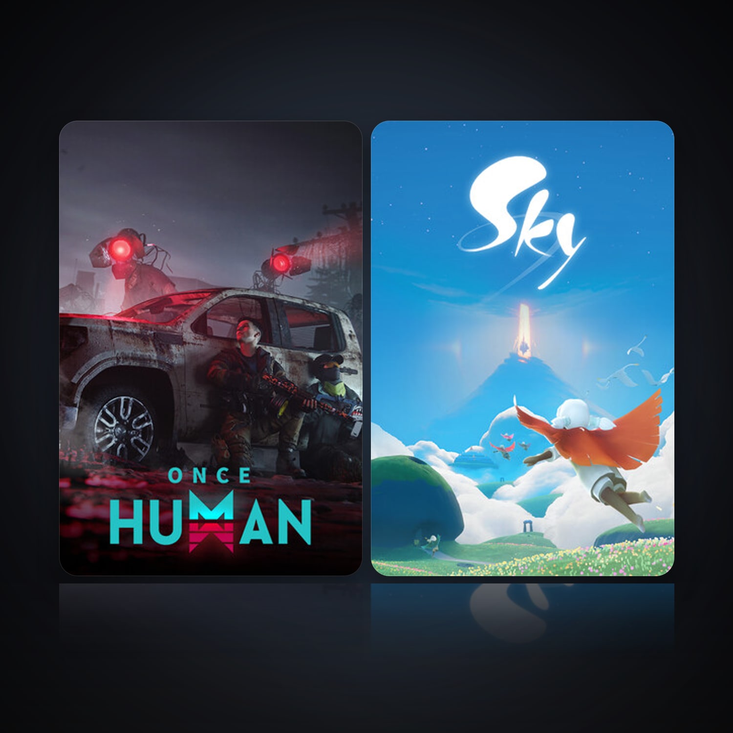 Once Human & Sky: Children of the Light — HabibiAccounts