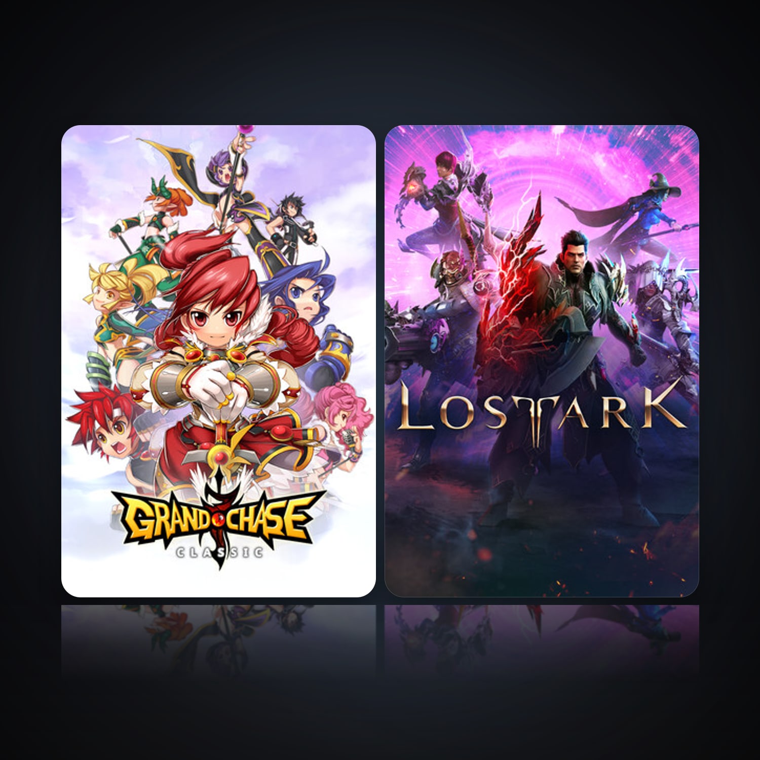 هالحساب ستيم فلين، GrandChase وLost Ark، 2 لعبة، صامد واضح — HabibiAccounts