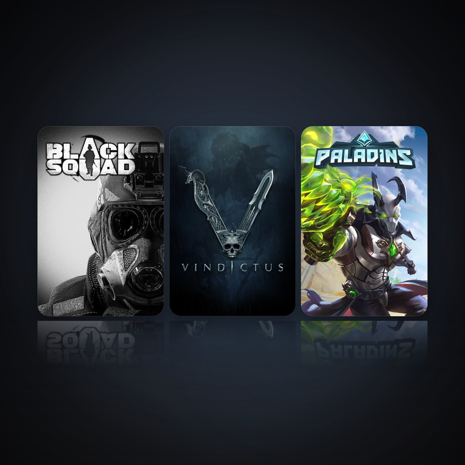 Black Squad & Vindictus | 10 Games | Clean — HabibiAccounts