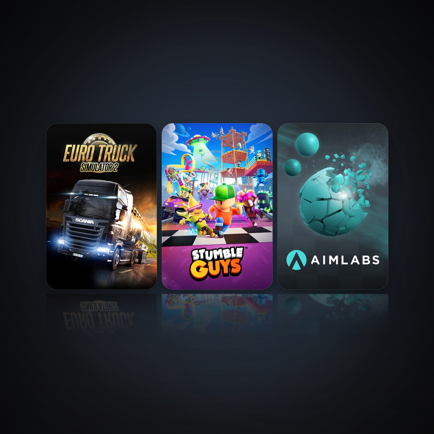 Euro Truck Simulator 2 & Stumble Guys | Clean — HabibiAccounts