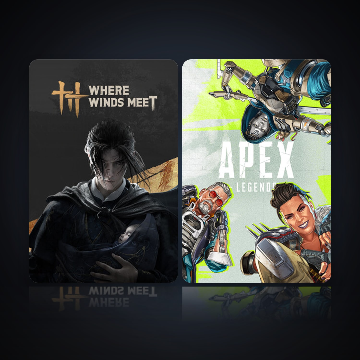 Where Winds Meet & Apex Legends — HabibiAccounts