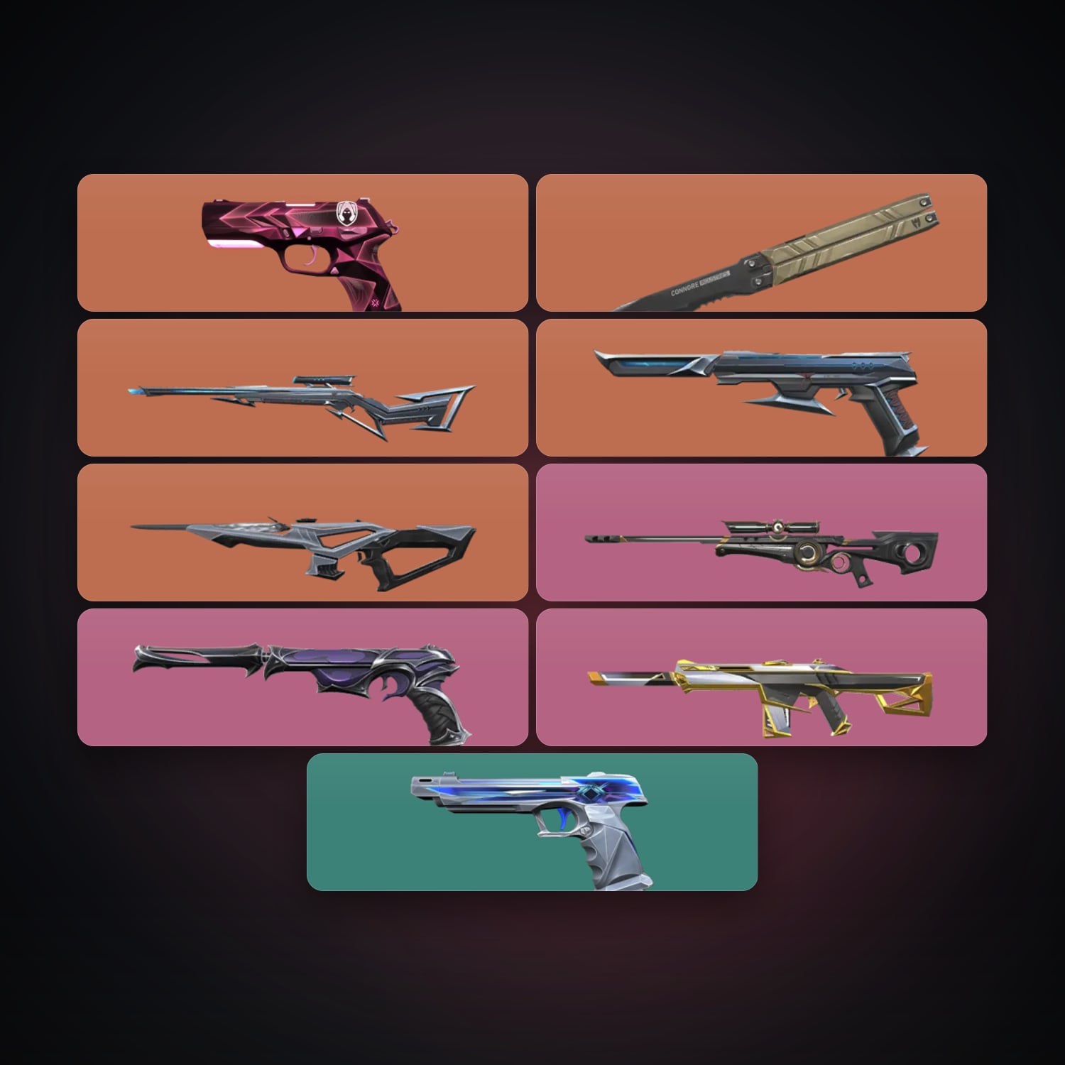 EU Bronze 2 locker — 1 knives, 9 skins, lvl 35 — HabibiAccounts