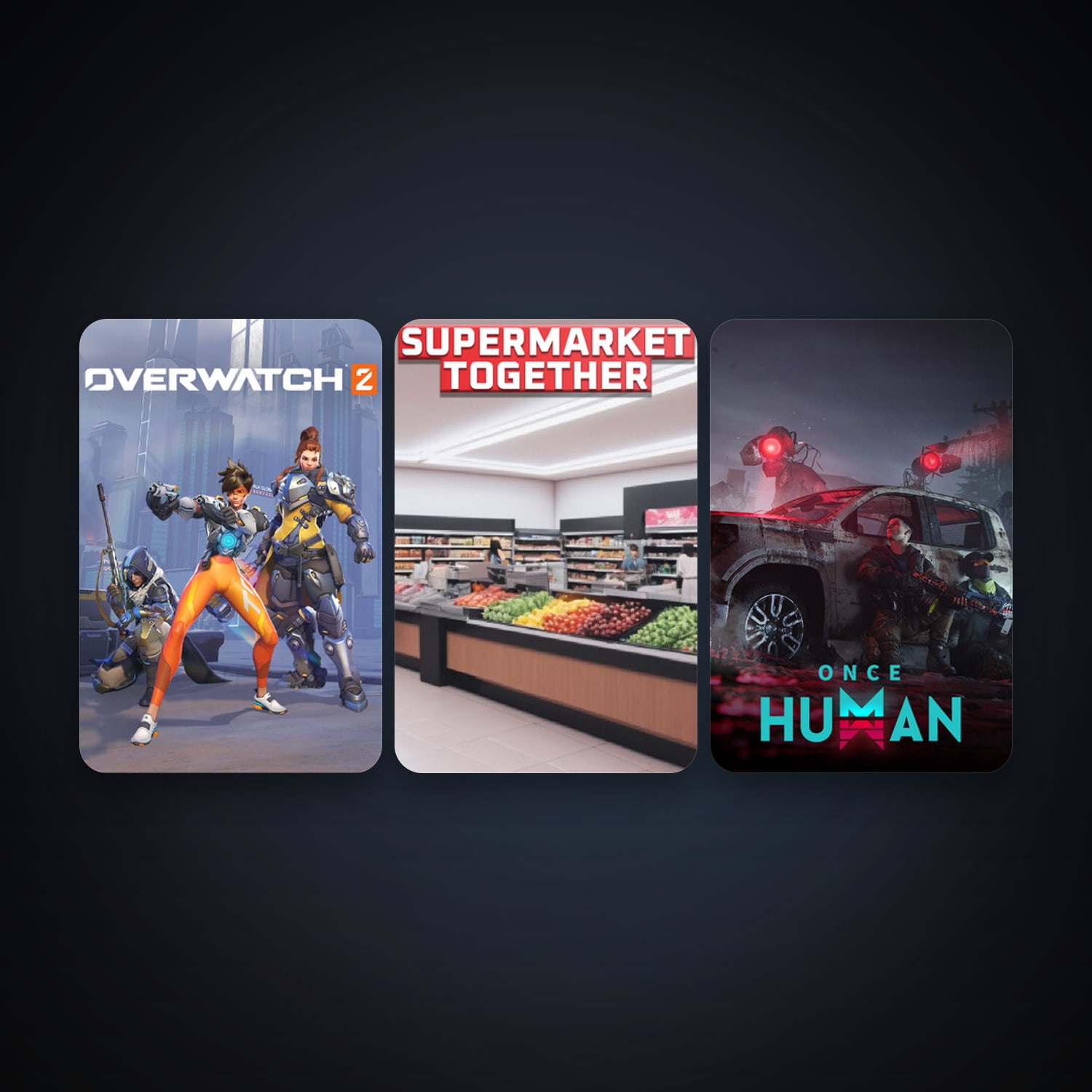 هالحساب ستيم فلين، Once Human وOverwatch 2، 10 لعبة، صامد واضح — HabibiAccounts