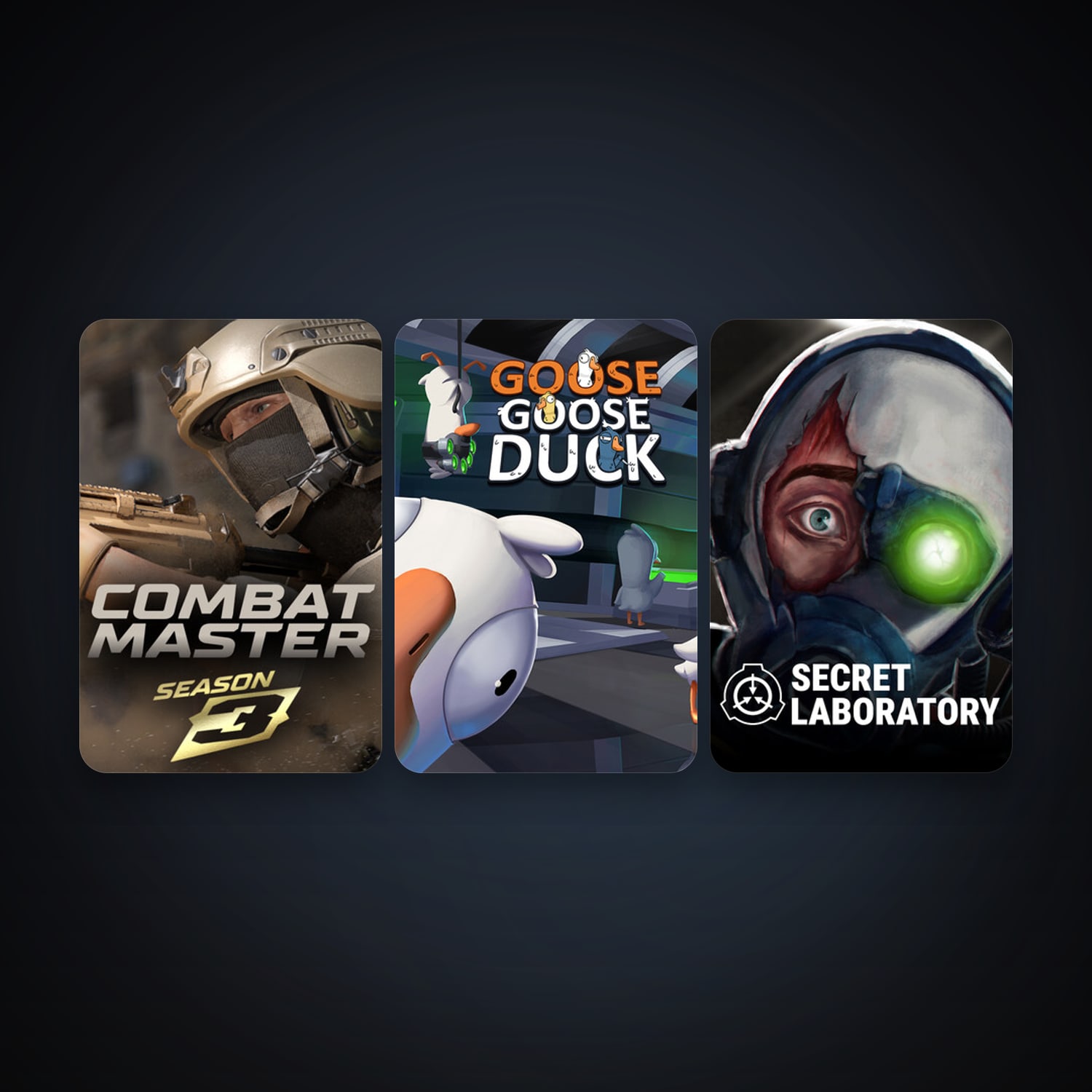 Combat Master: Season 1 & Goose Goose Duck — HabibiAccounts
