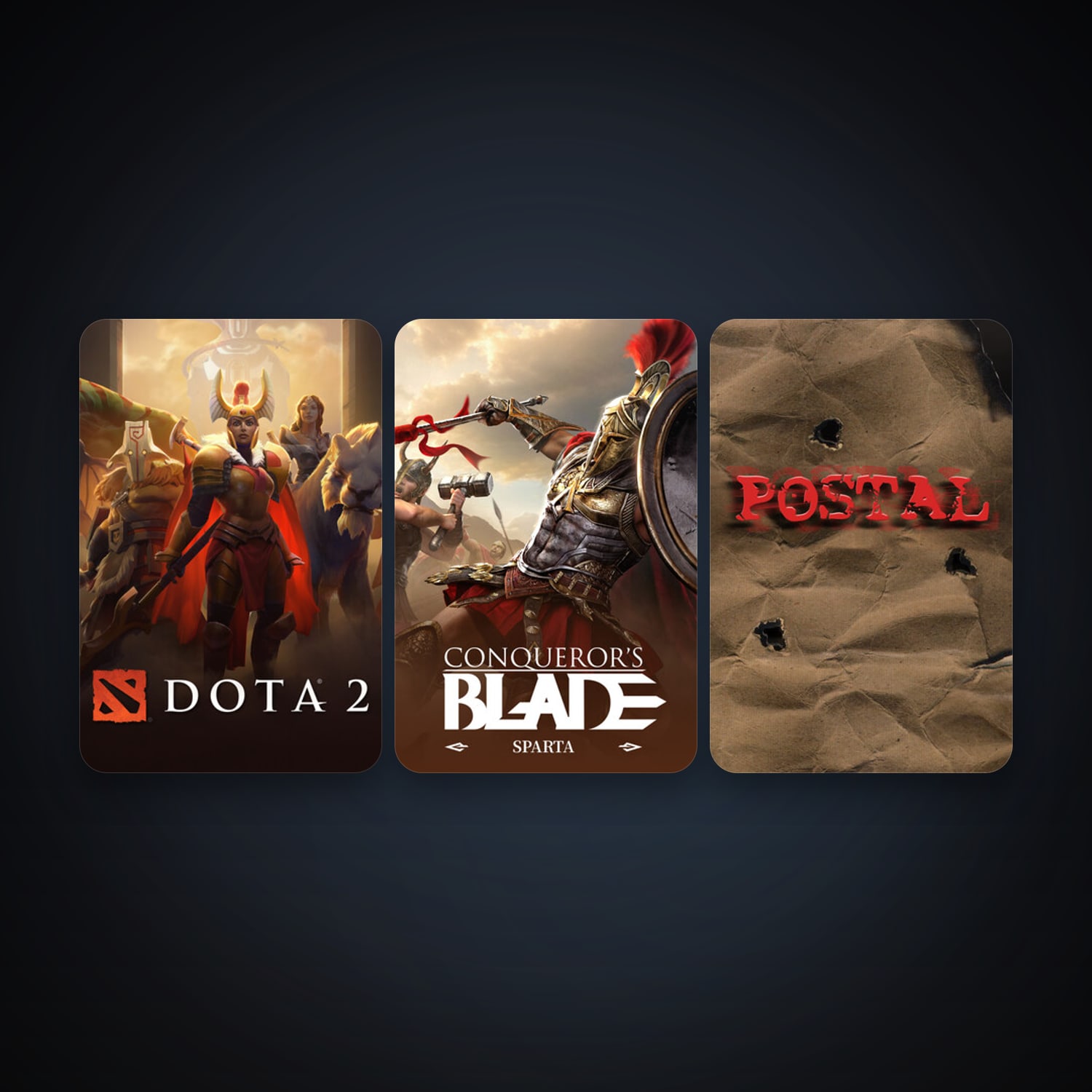 Dota 2 & Conqueror's Blade (2020) — HabibiAccounts