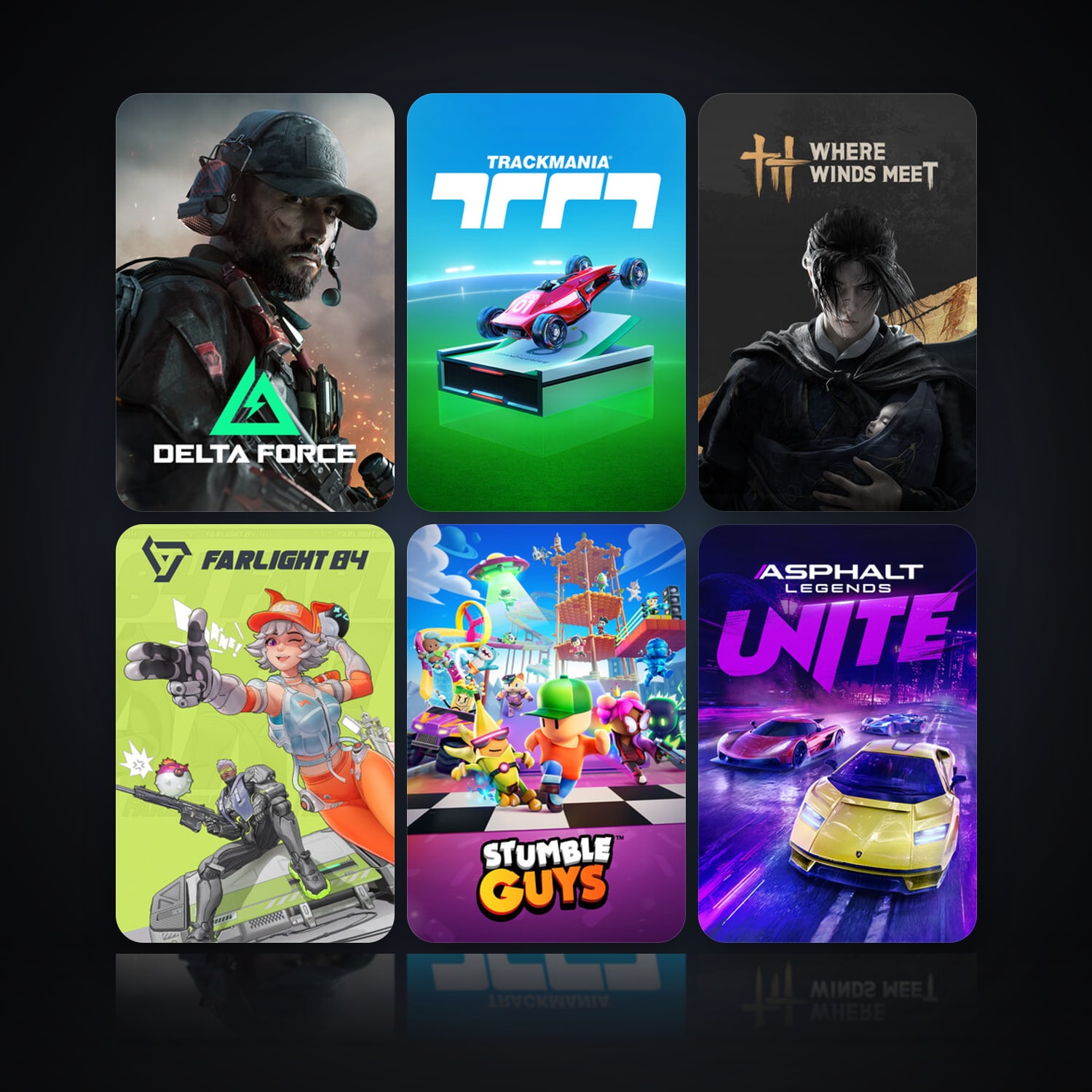 Delta Force: Hawk Ops & Trackmania | 15 Games | Clean — HabibiAccounts