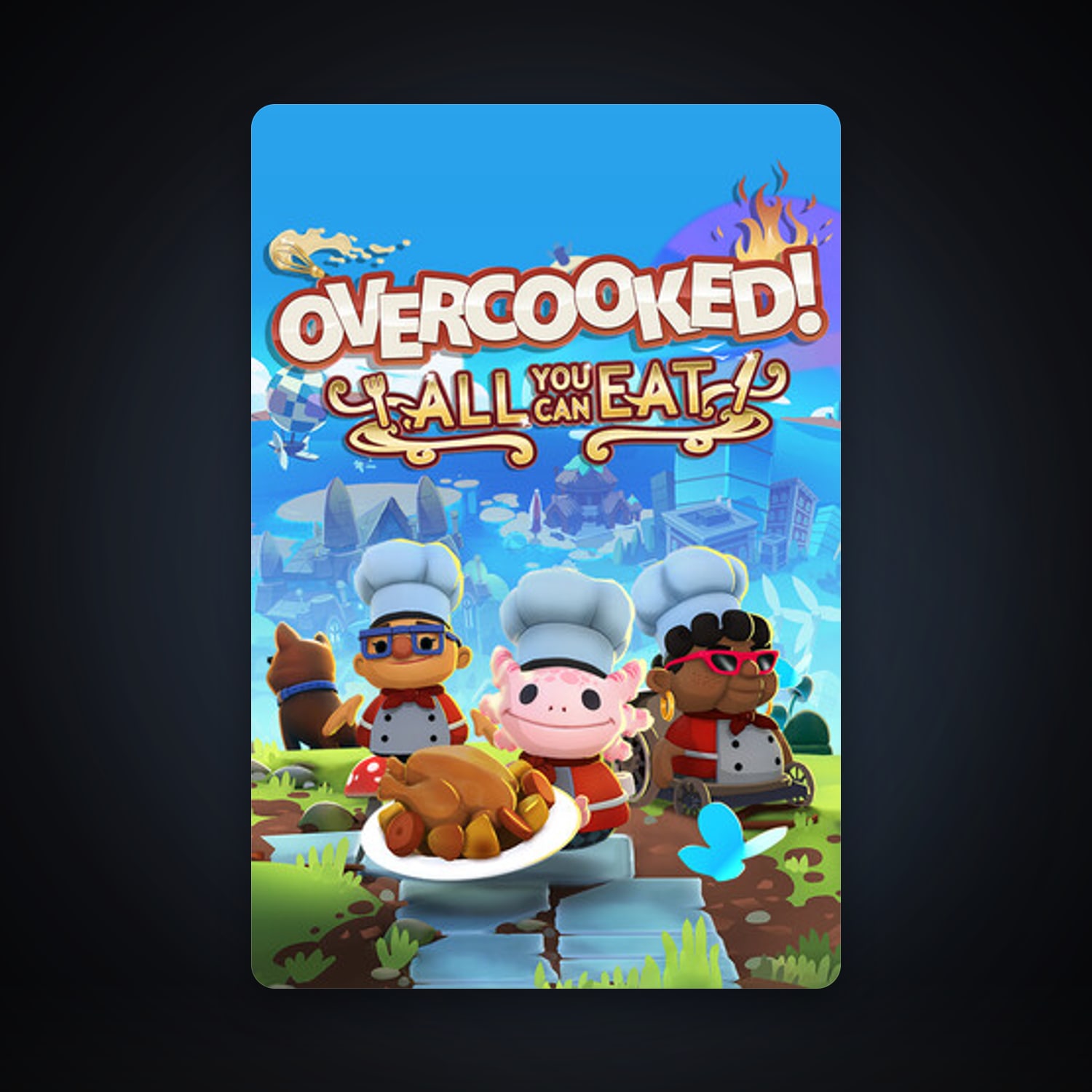 Overcooked! All You Can Eat, 4 games, clean — HabibiAccounts