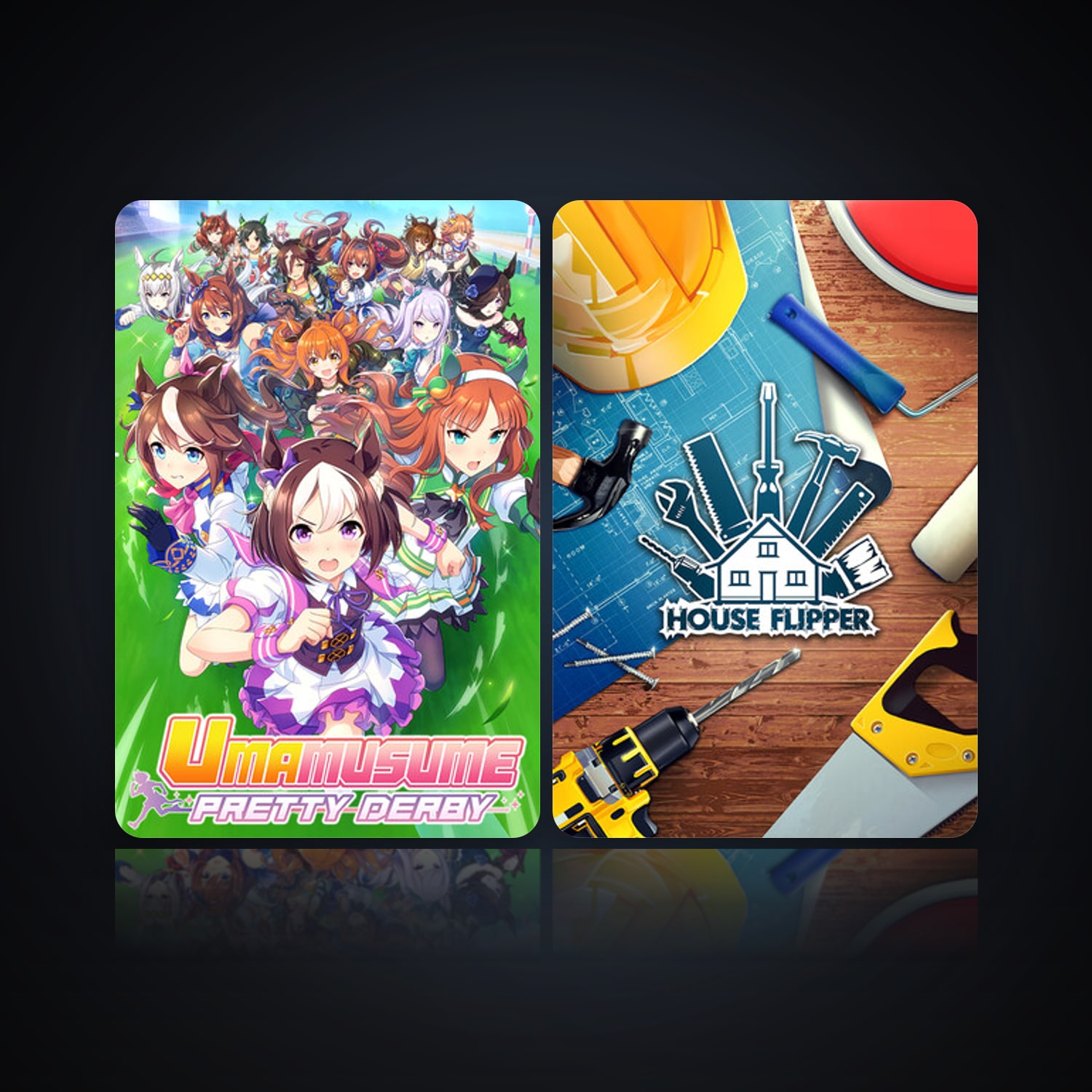 Umamusume: Pretty Derby & House Flipper — HabibiAccounts