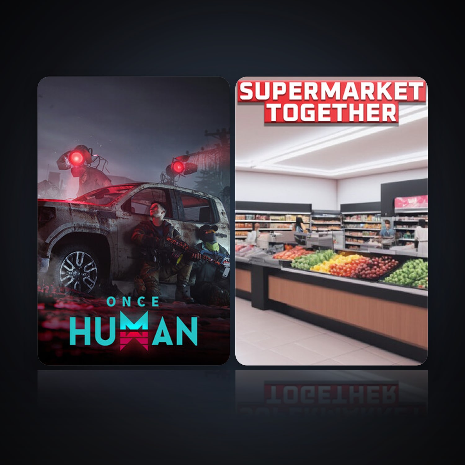 Once Human & Supermarket Together — HabibiAccounts