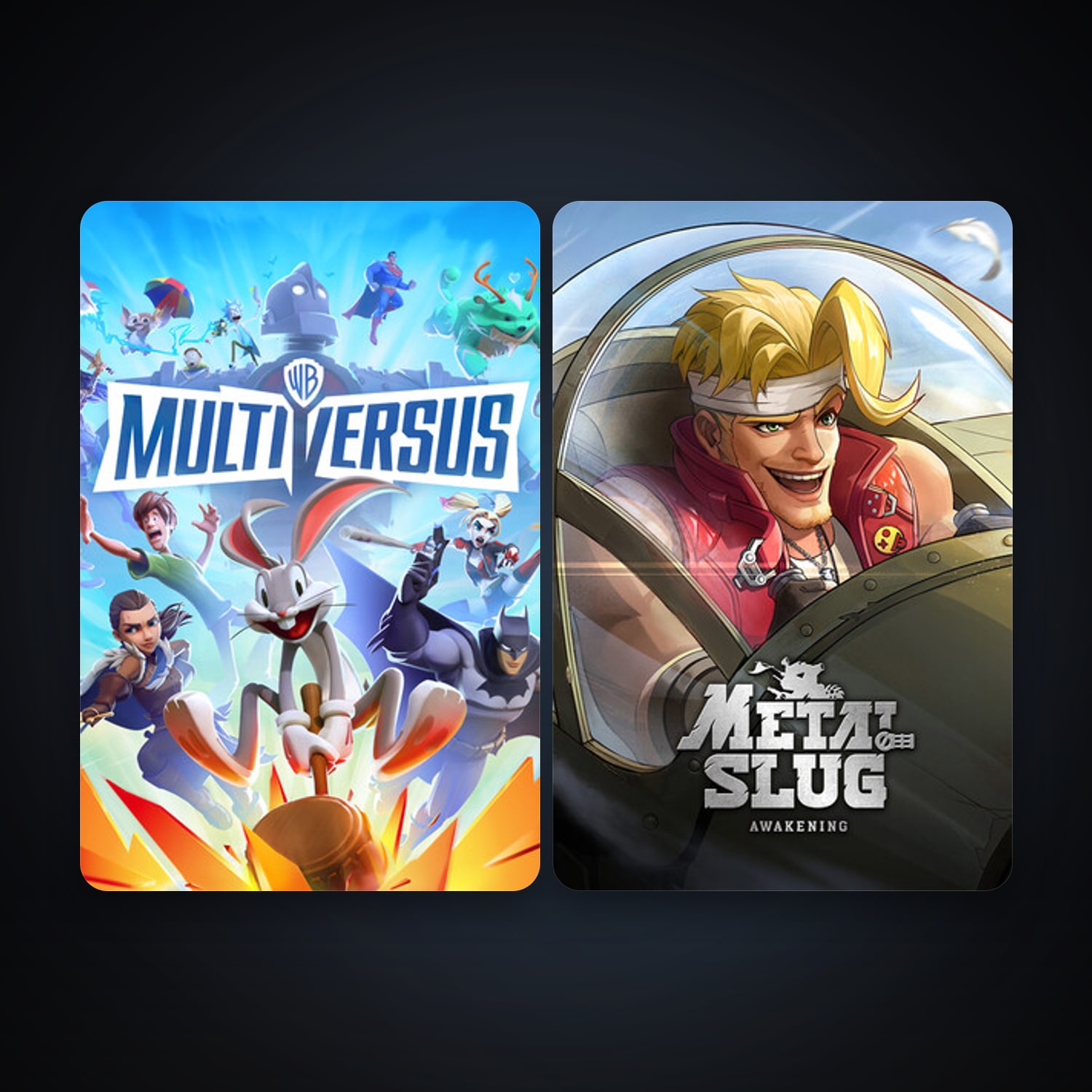 MultiVersus & Metal Slug: Awakening — HabibiAccounts