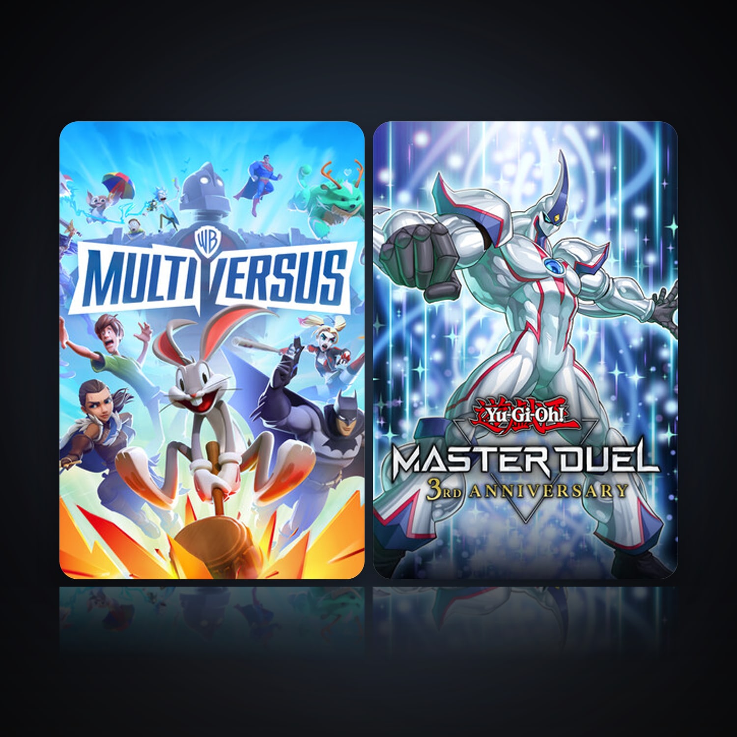 MultiVersus & Yu-Gi-Oh! Master Duel | Clean — HabibiAccounts